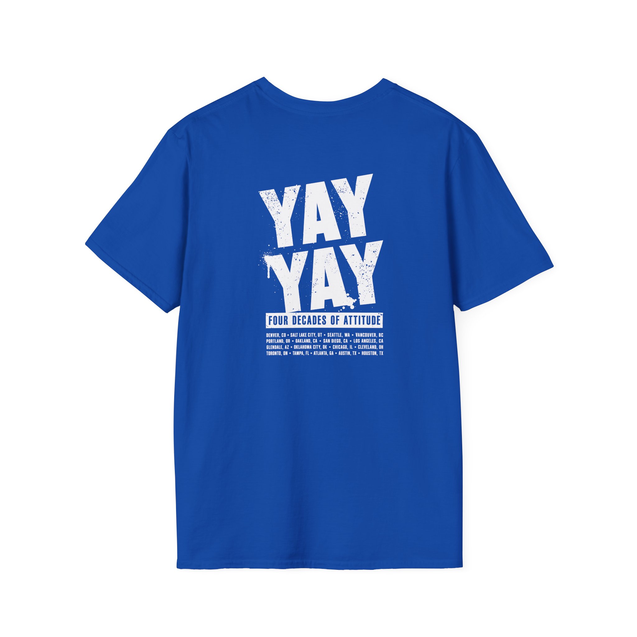 Ice Cube Yay Yay Tour Unisex Softstyle T-Shirt - Image 18