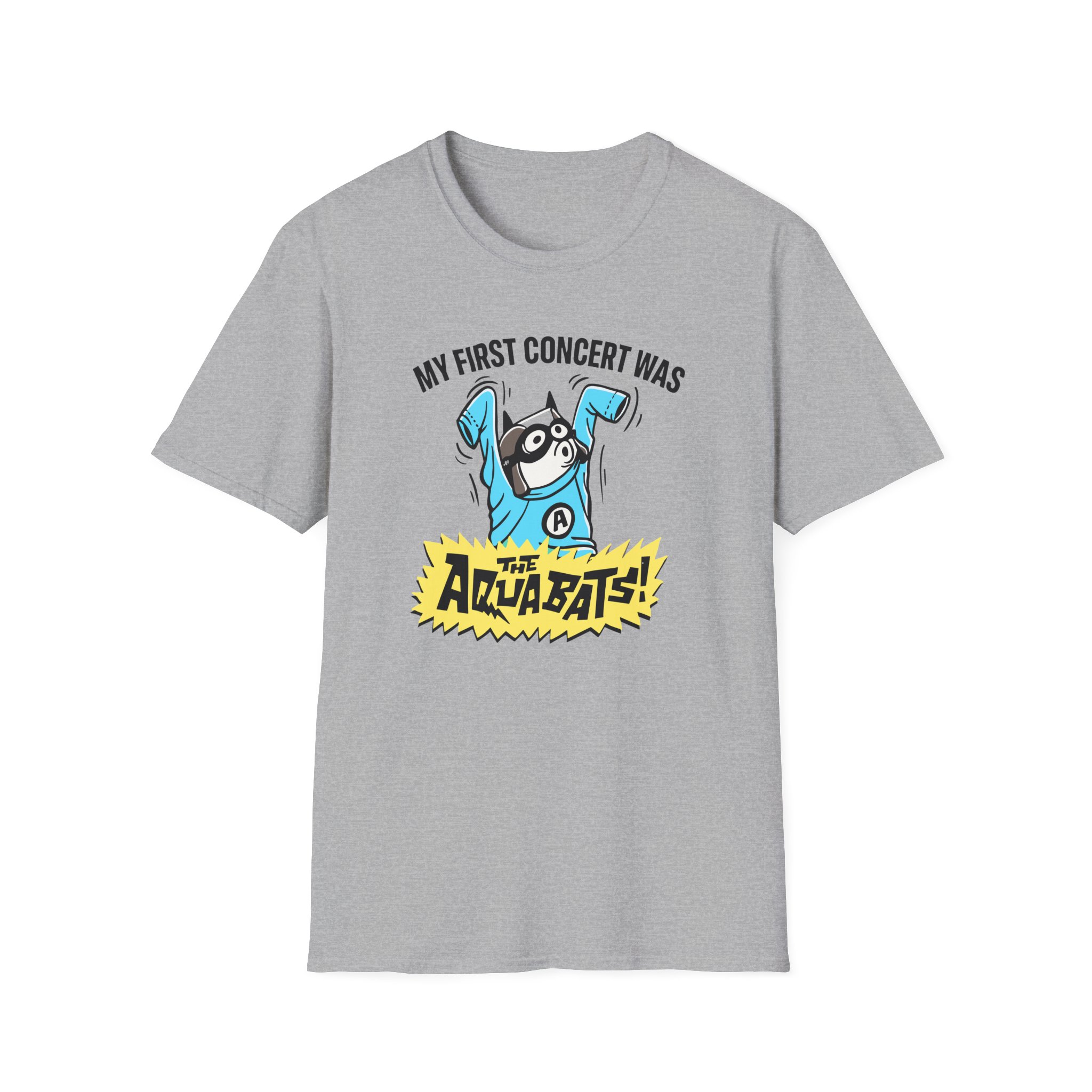 The Aquabats My First Concert Unisex Softstyle T-Shirt - Image 9