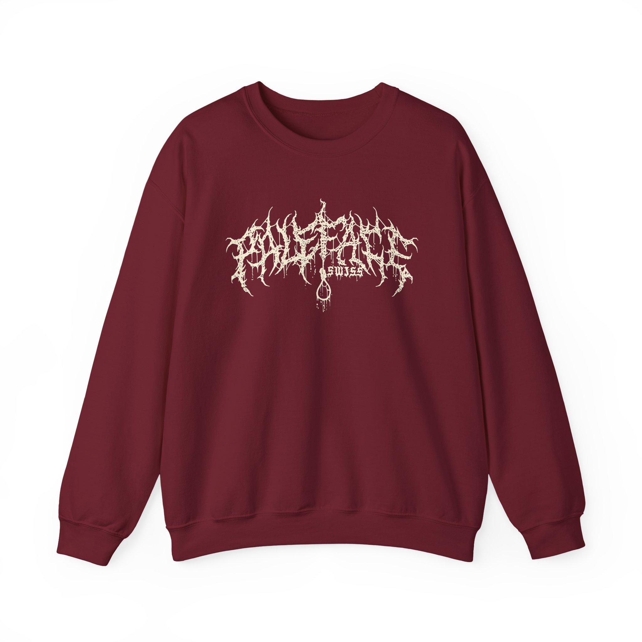 Paleface Swiss Skull Unisex Heavy Blend™ Crewneck Sweatshirt - Image 15