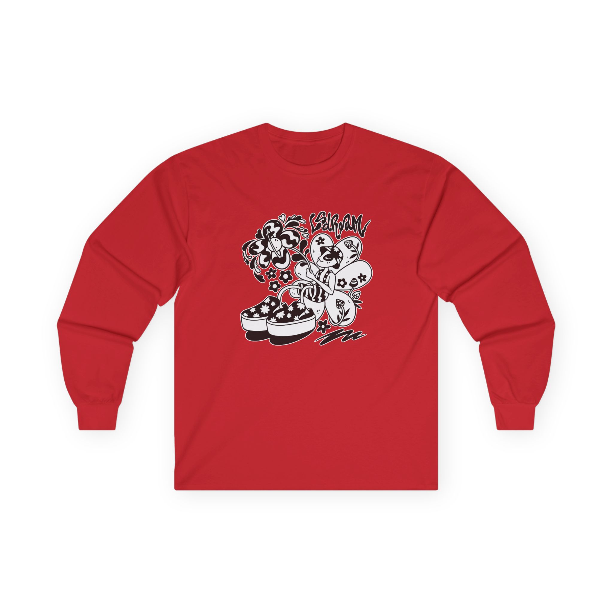 Lsdream Intergalactic Bloom Unisex Ultra Cotton Long Sleeve Tee - Image 15