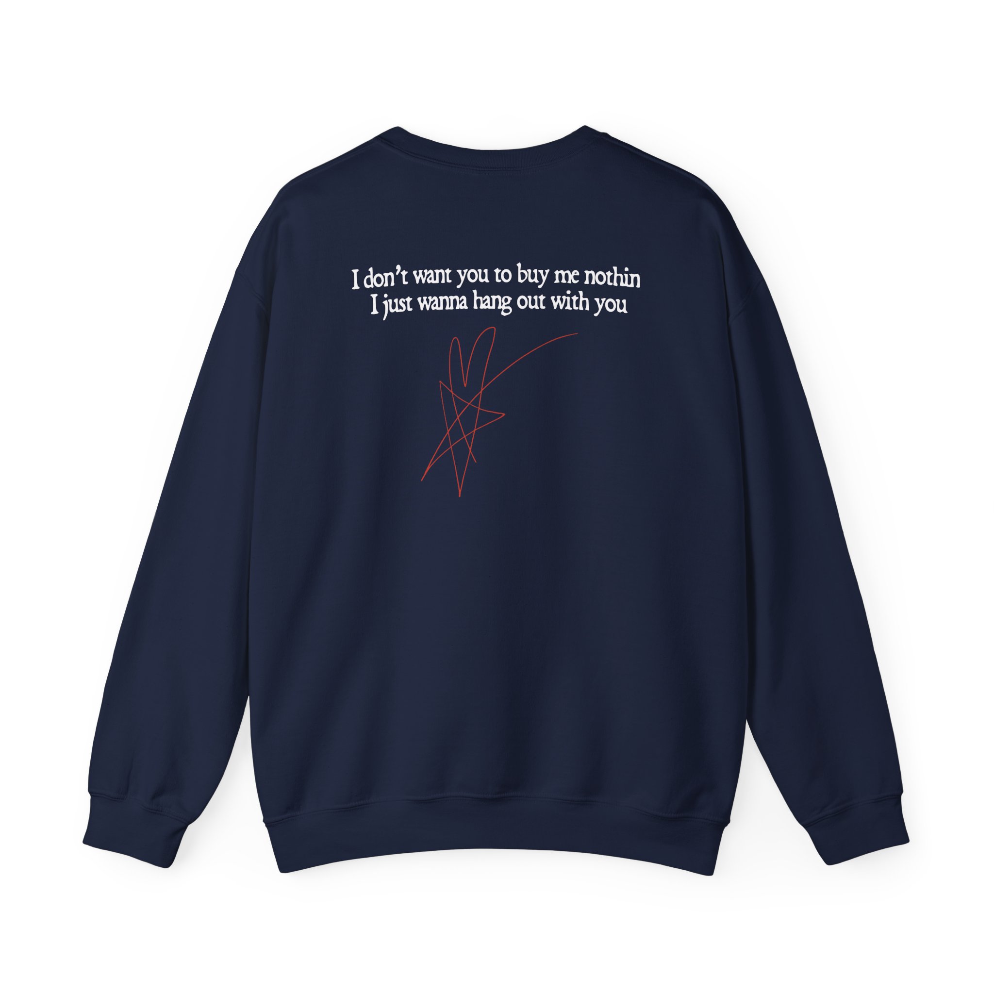 Blue October Skeleton Buddies Unisex Heavy Blend™ Crewneck Sweatshirt - Image 4