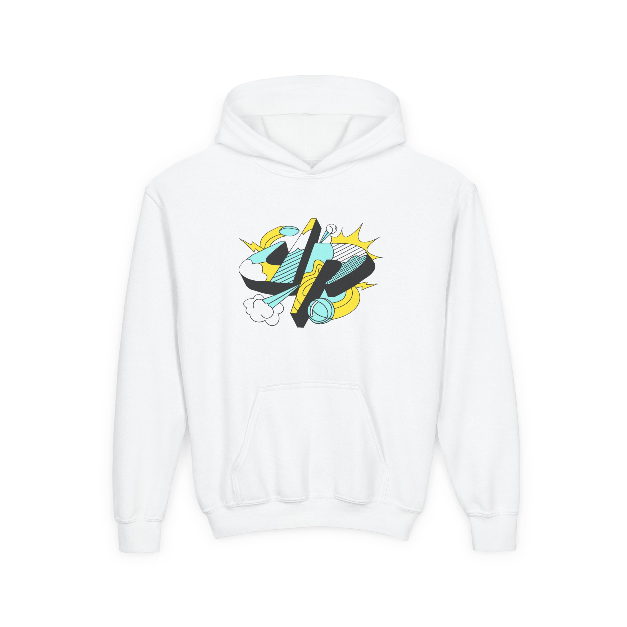 Dude Perfect Dominate Youth Heavy Blend Hooded Sweatshirt - Image 3