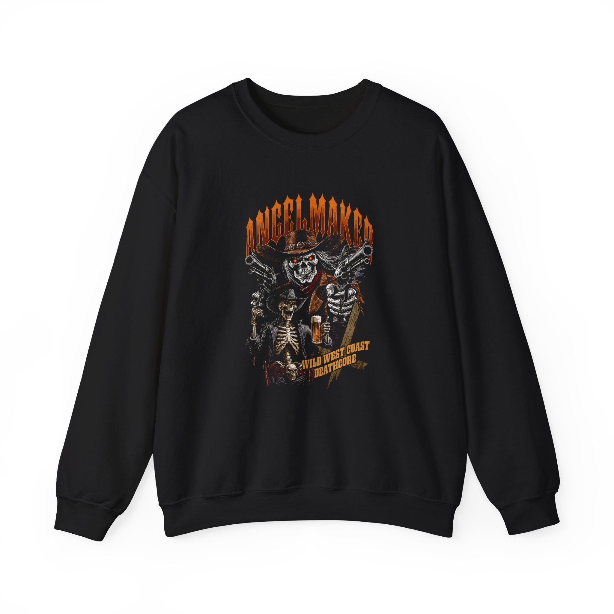 Angelmaker Wild West Coast Dye Unisex Heavy Blend™ Crewneck Sweatshirt