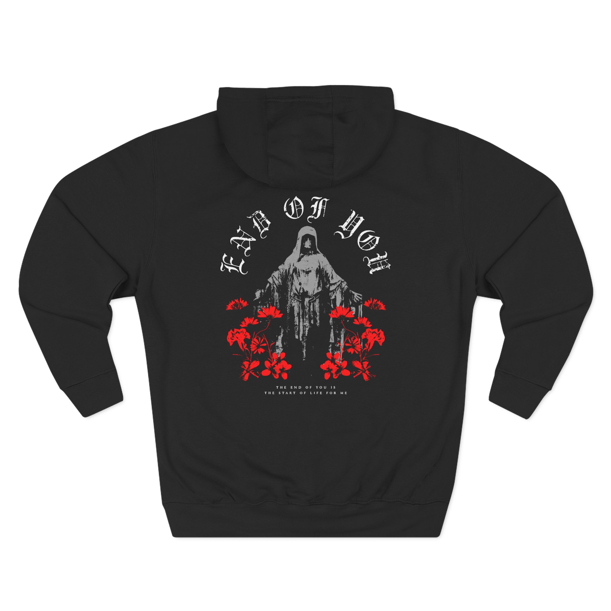 Poppy End of You Three-Panel Fleece Hoodie - Image 2