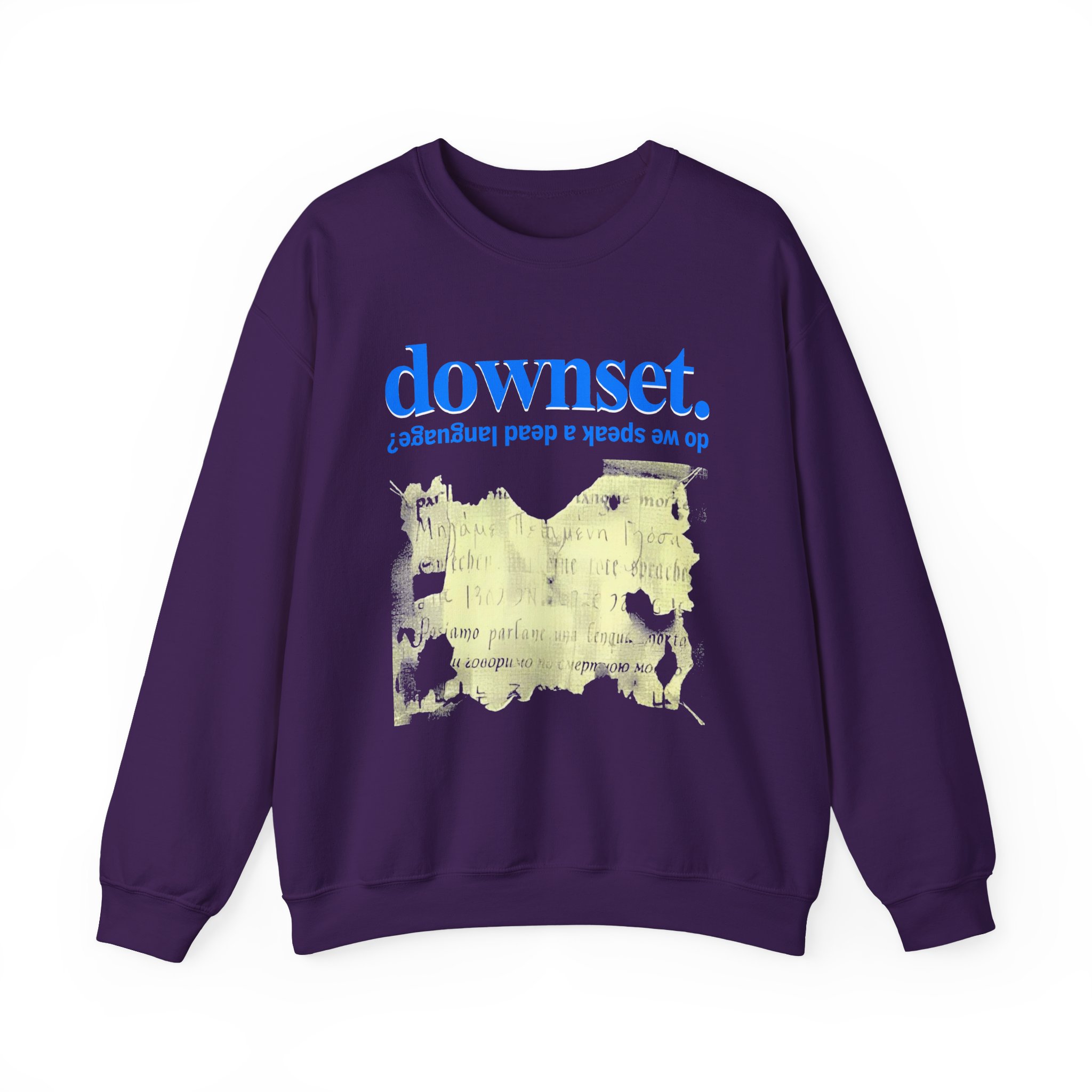 Downset Do We Speak A Dead Language Unisex Heavy Blend™ Crewneck Sweatshirt - Image 11