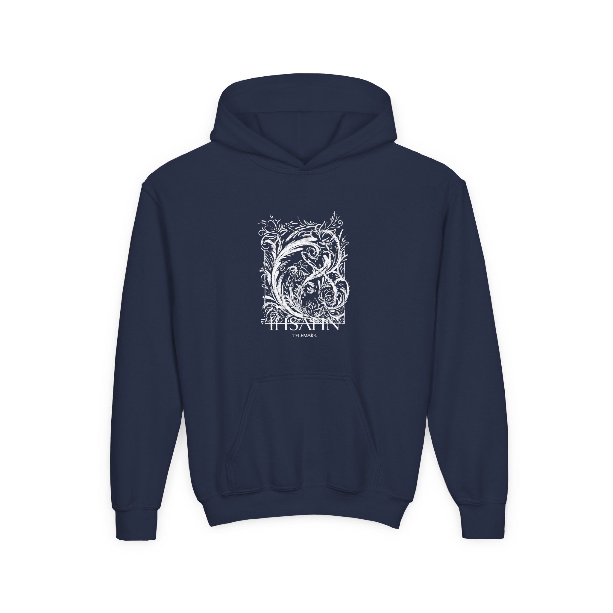 Youth Ihsahn Roses Heavy Blend Hooded Sweatshirt - Image 7