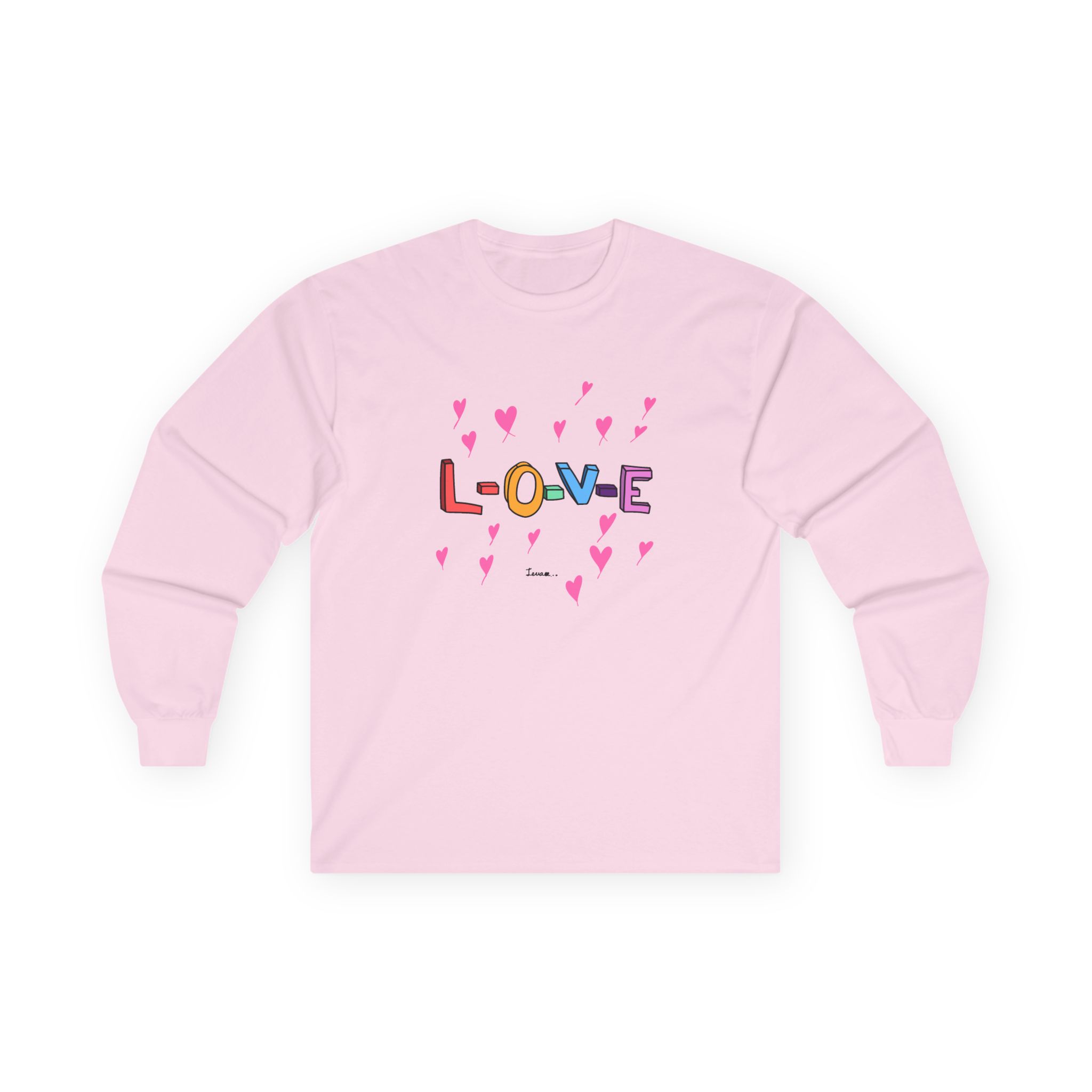 John Legend L-O-V-E Unisex Ultra Cotton Long Sleeve Tee - Image 11