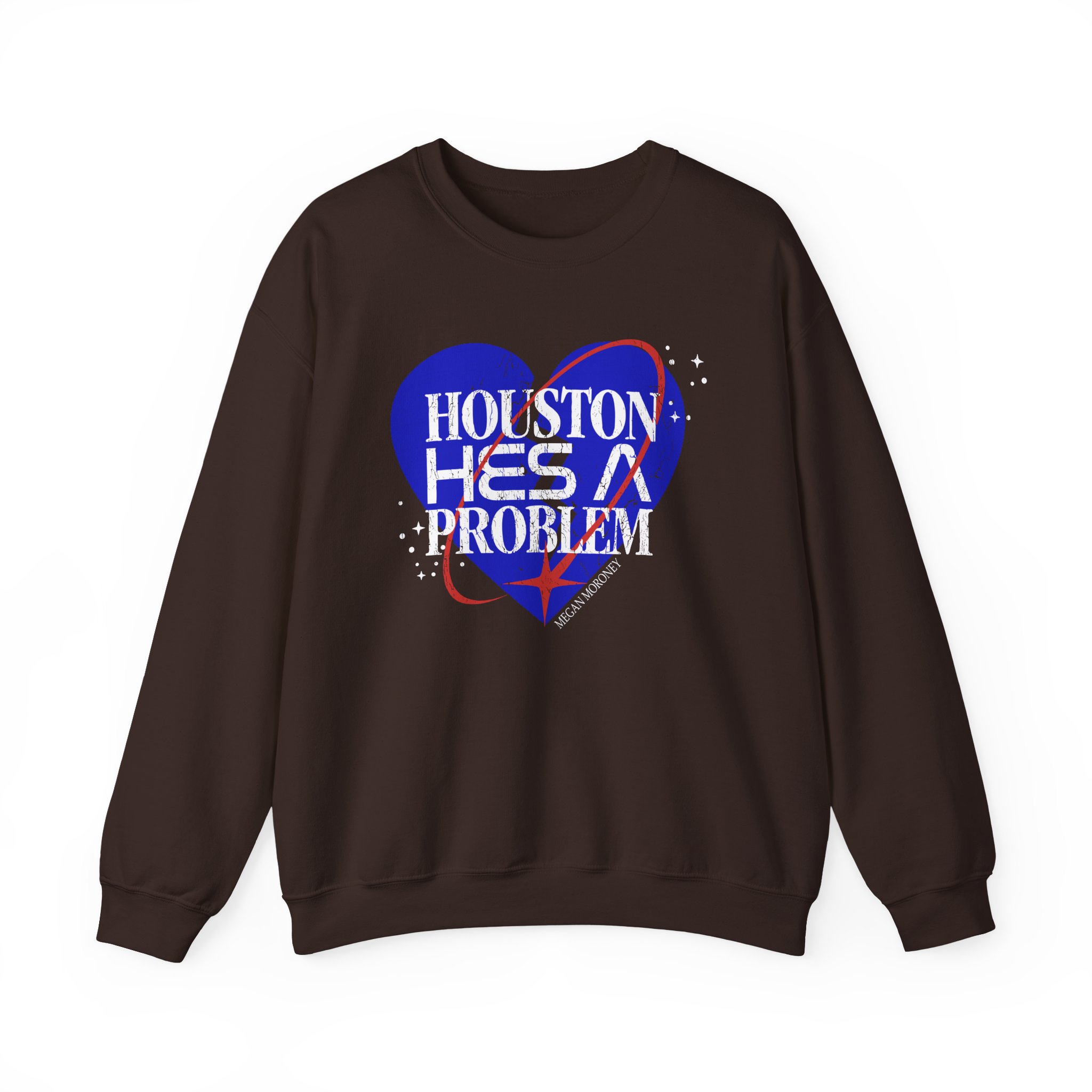 Megan Moroney Houston He's a Problem Unisex Heavy Blend™ Crewneck Sweatshirt - Image 3