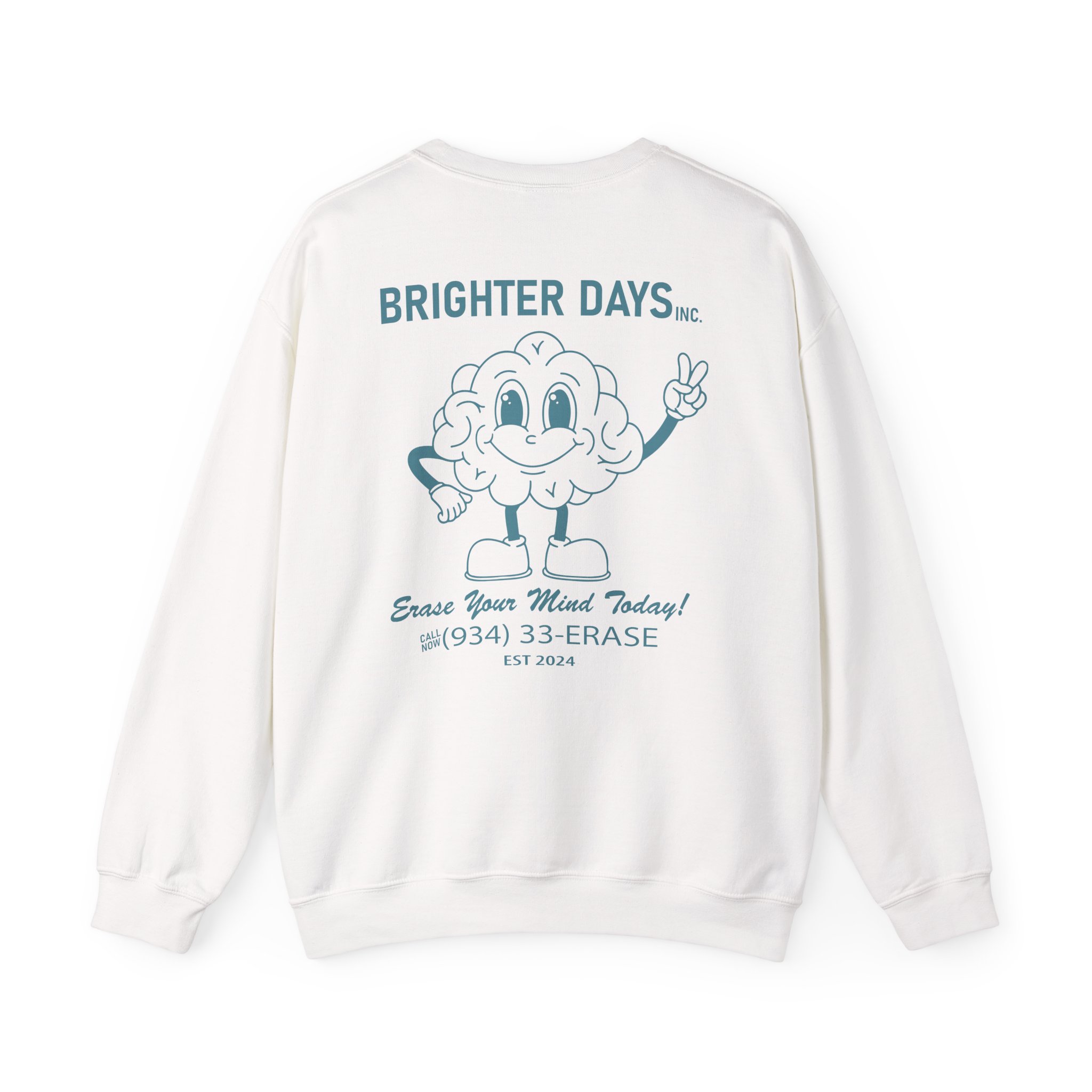 AG Erase Unisex Heavy Blend™ Crewneck Sweatshirt - Image 2