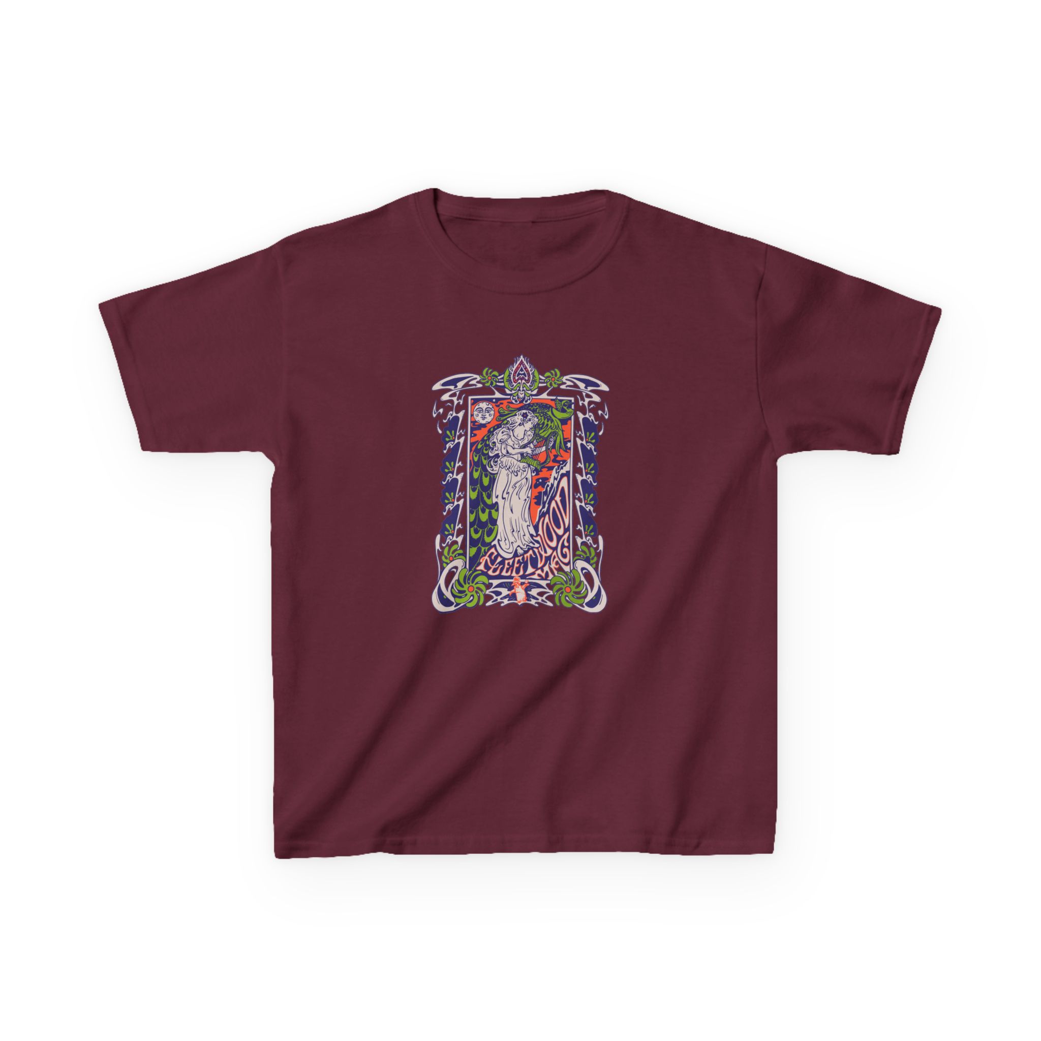 Fleetwood Mac Lady Lyre Kids Heavy Cotton™ Tee - Image 3