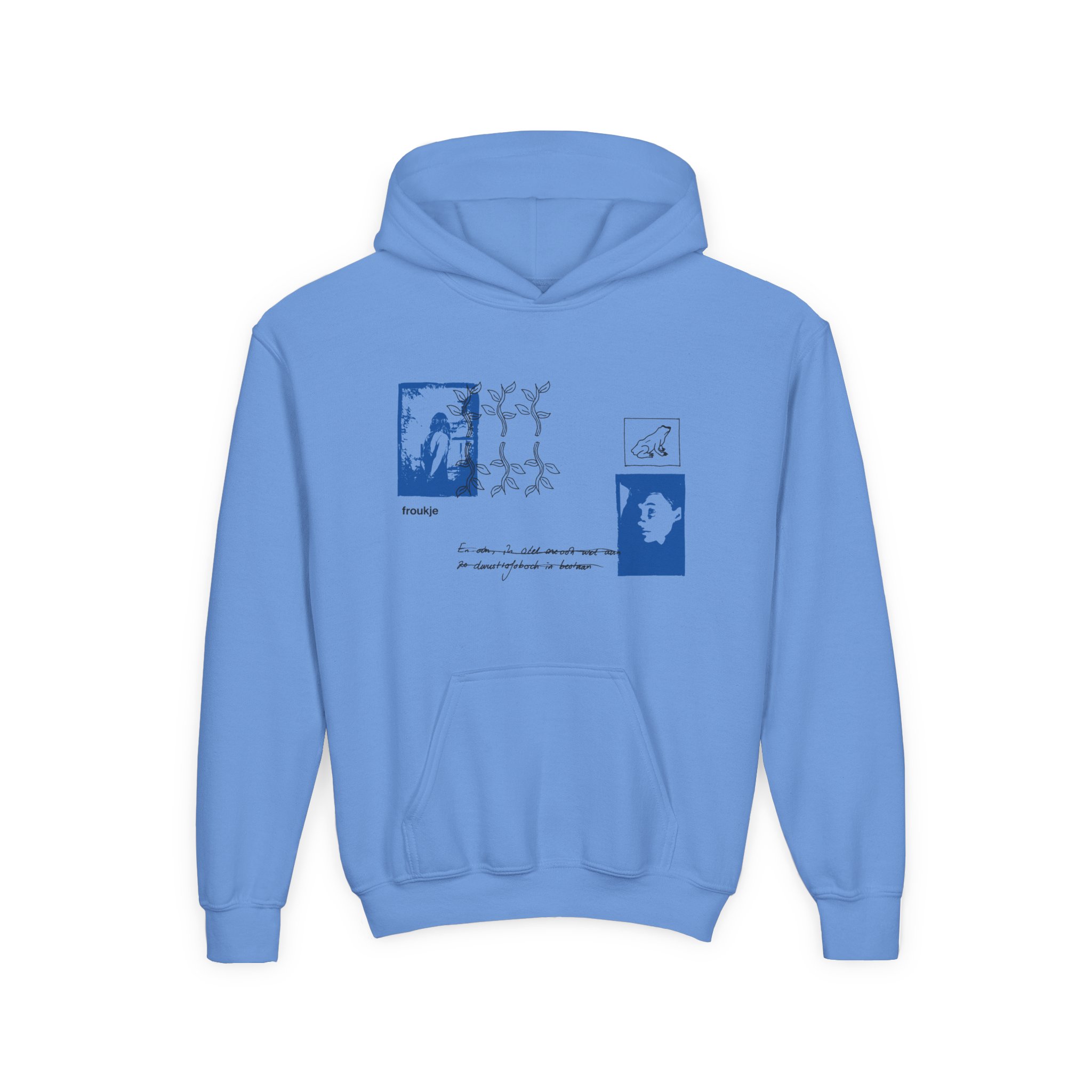 Froukje Youth Heavy Blend Hooded Sweatshirt - Image 7