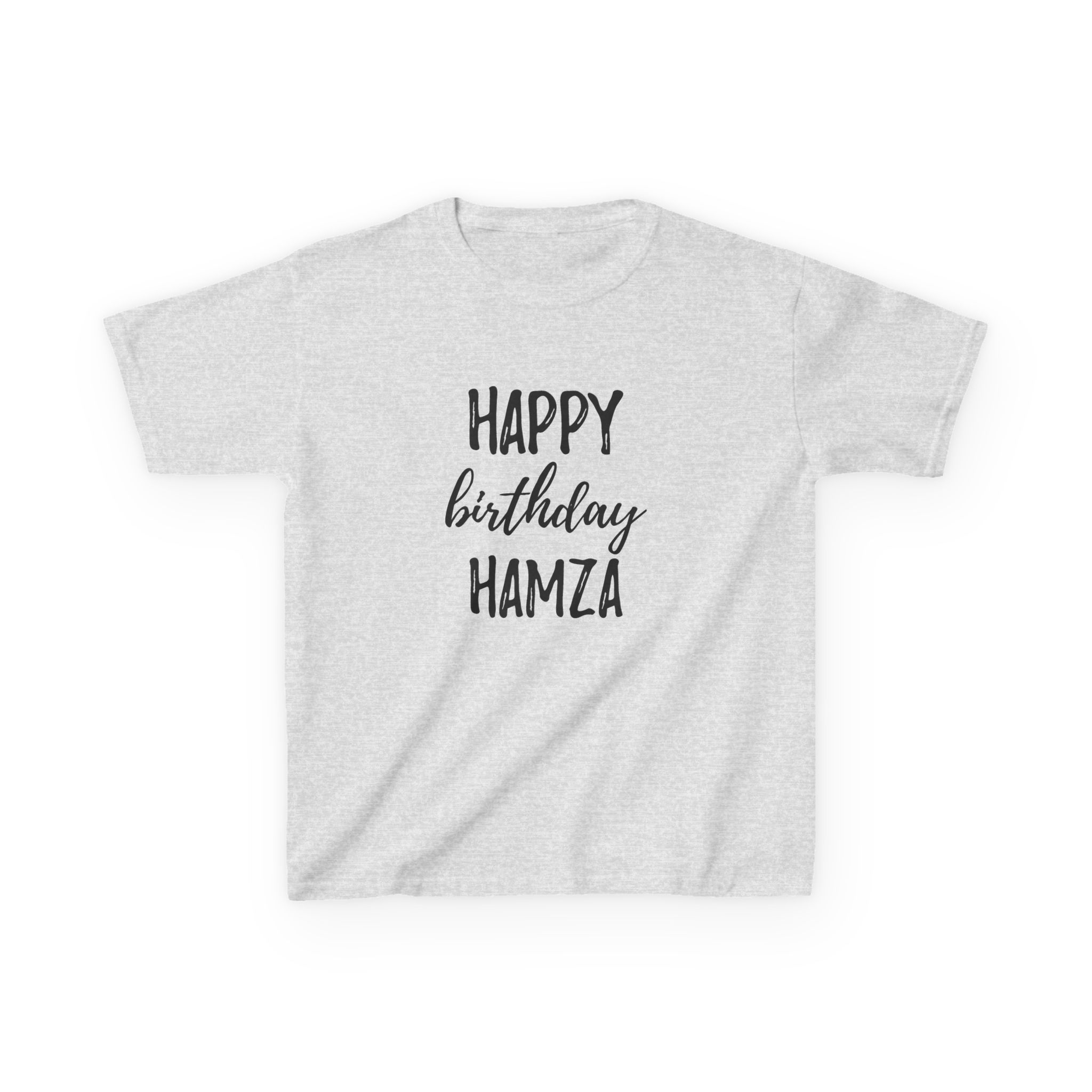 Kids Hamza Happy Birthday Heavy Cotton™ Tee - Image 3