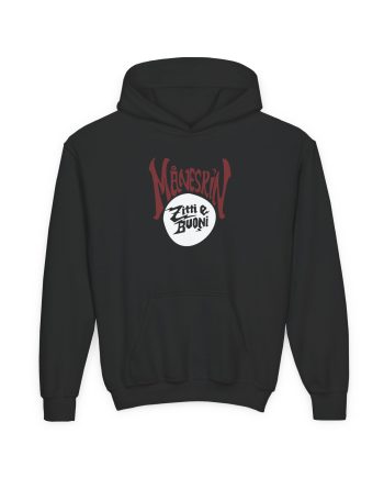 Maneskin Zitti e Buoni Youth Heavy Blend Hooded Sweatshirt