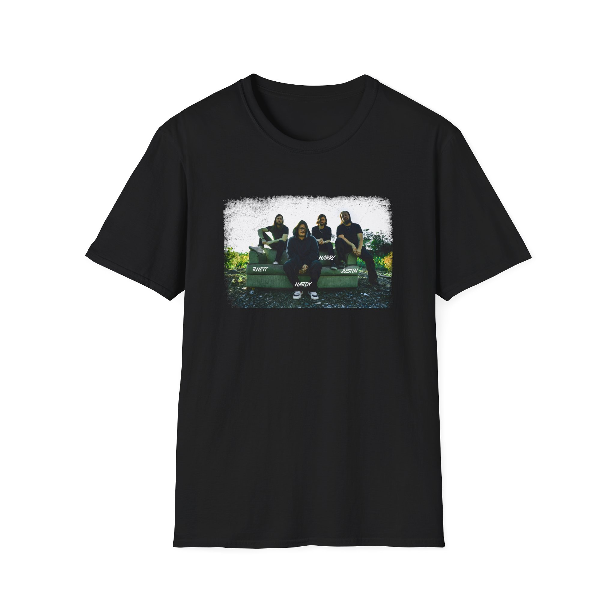 Hd Band Photo Unisex Softstyle T-Shirt