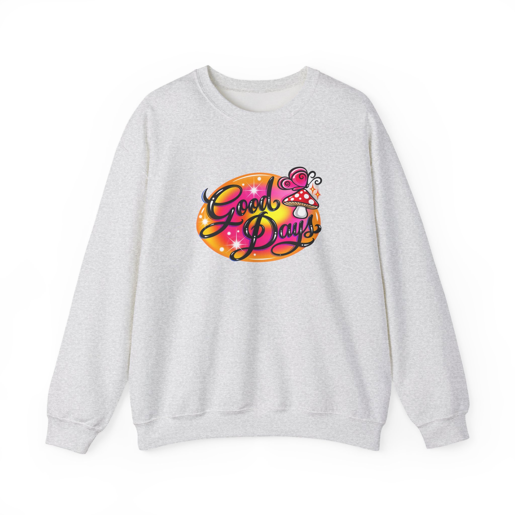 Sza Sos Good Days Unisex Heavy Blend™ Crewneck Sweatshirt - Image 3