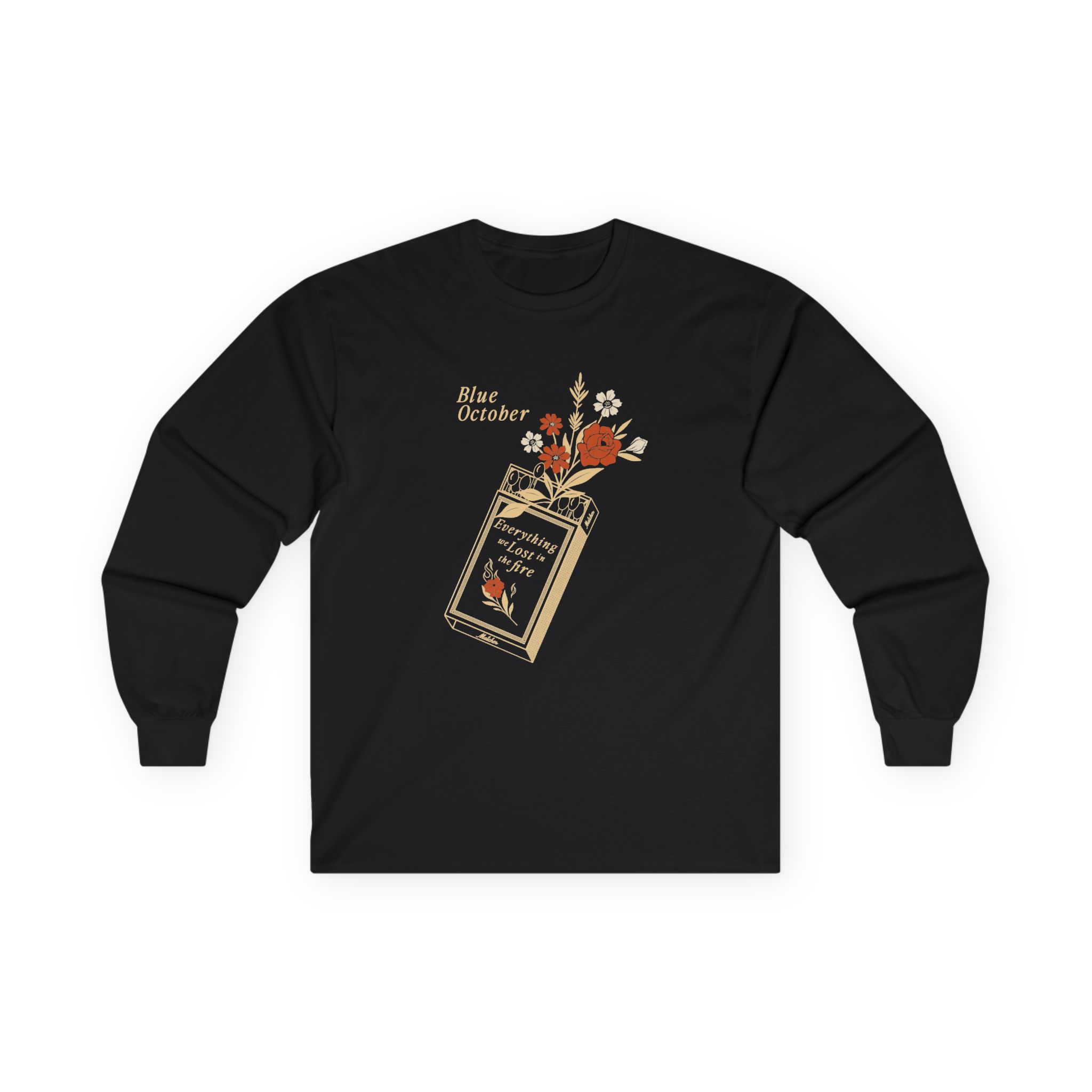 Blue October Everything We Lost in the Fire Unisex Ultra Cotton Long Sleeve Tee