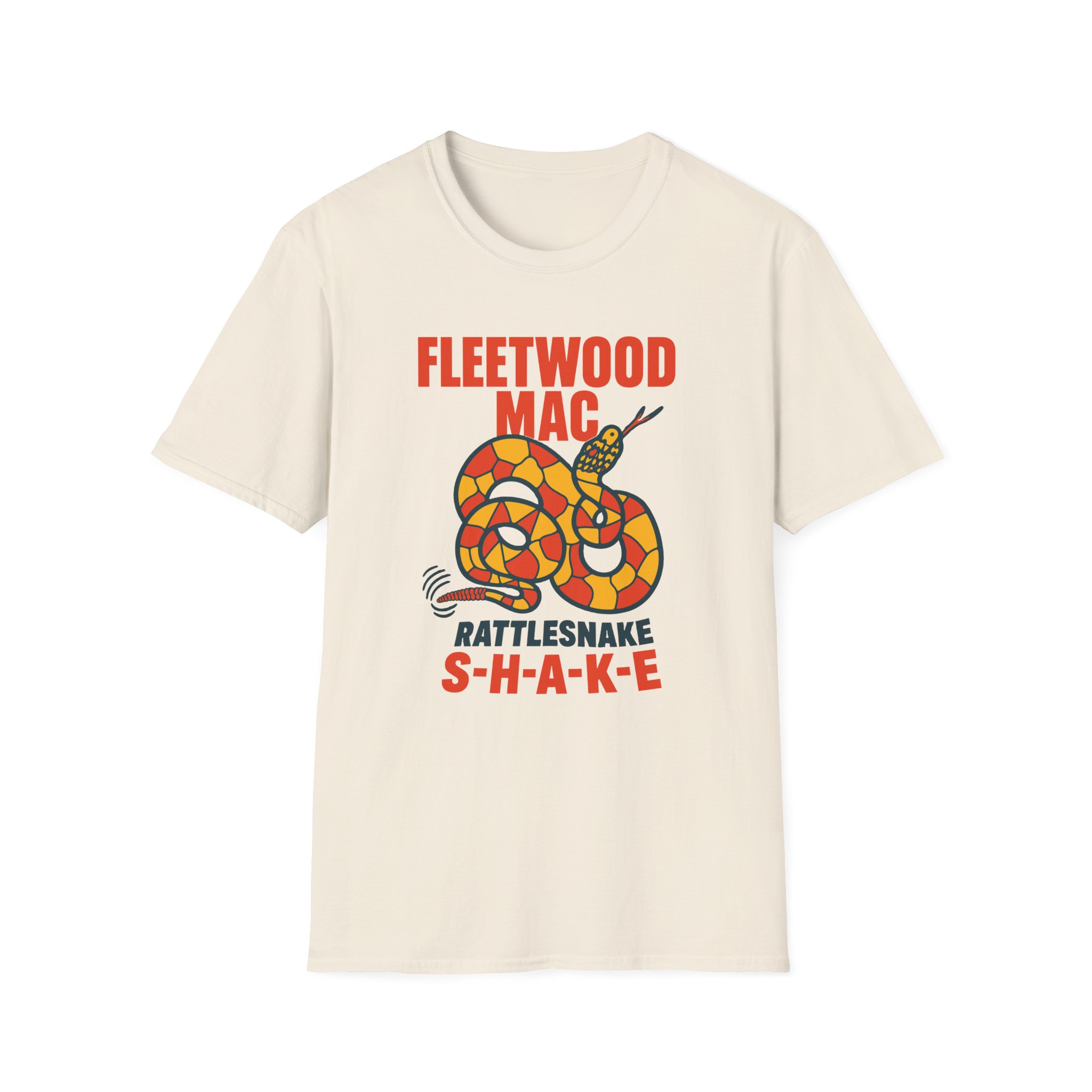 Fleetwood Mac Rattlesnake Shake Unisex Softstyle T-Shirt - Image 3