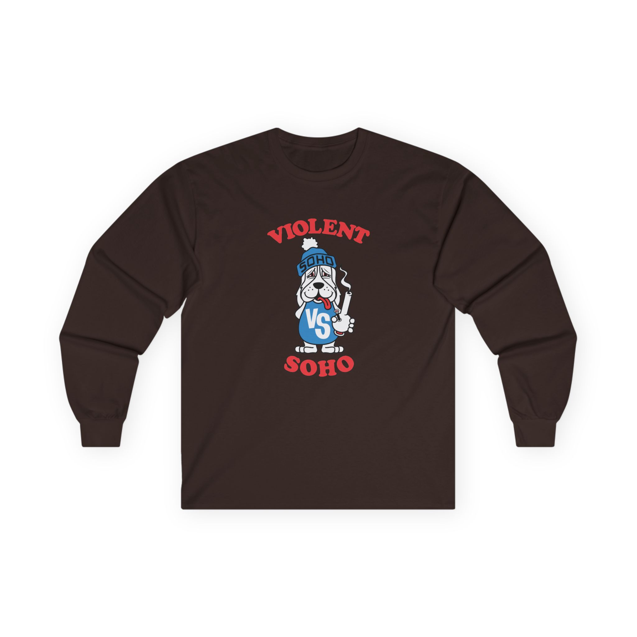 Violent Soho Slushed Puppy Unisex Ultra Cotton Long Sleeve Tee - Image 9