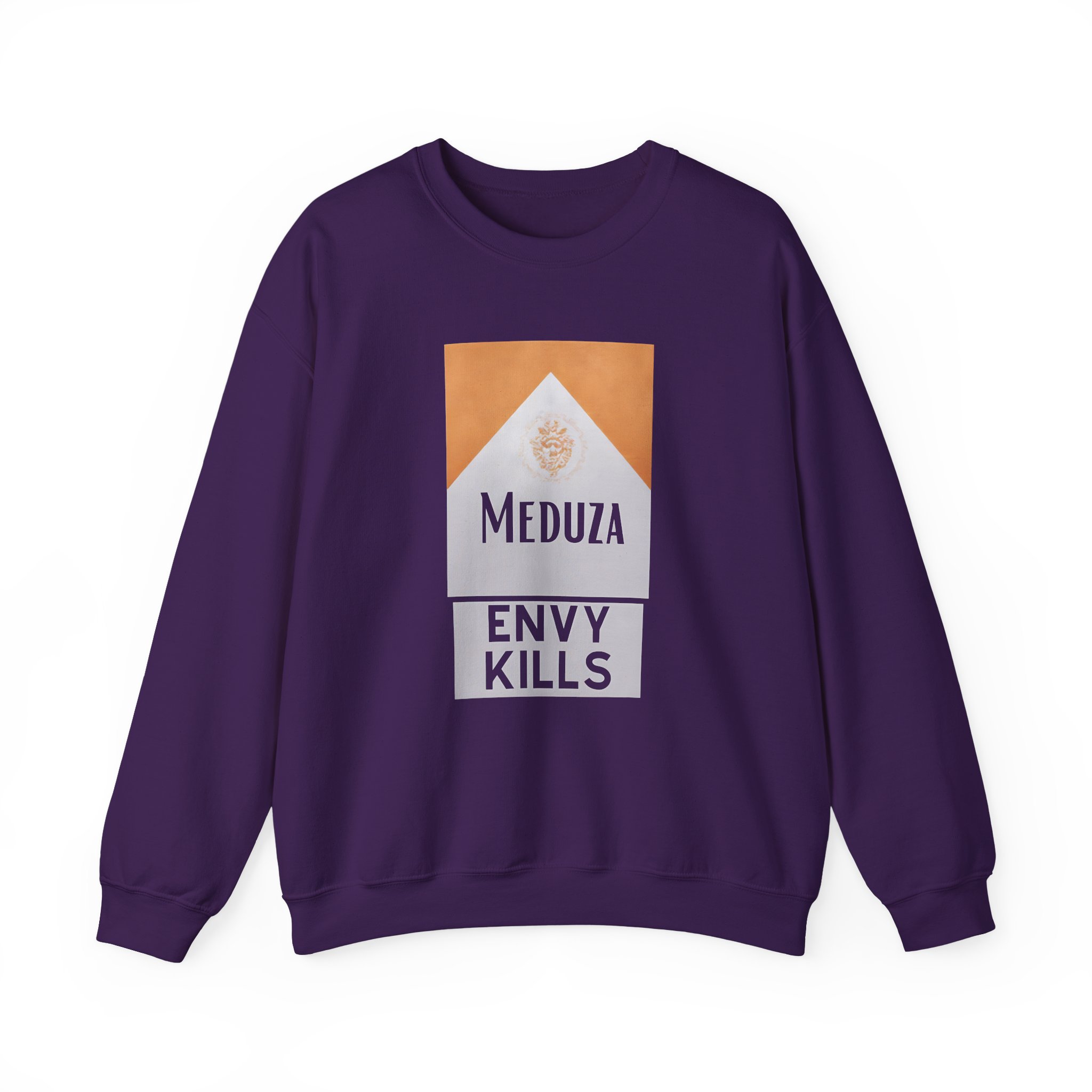 Meduza Envy Boxy Tie-dyed Unisex Heavy Blend™ Crewneck Sweatshirt - Image 23