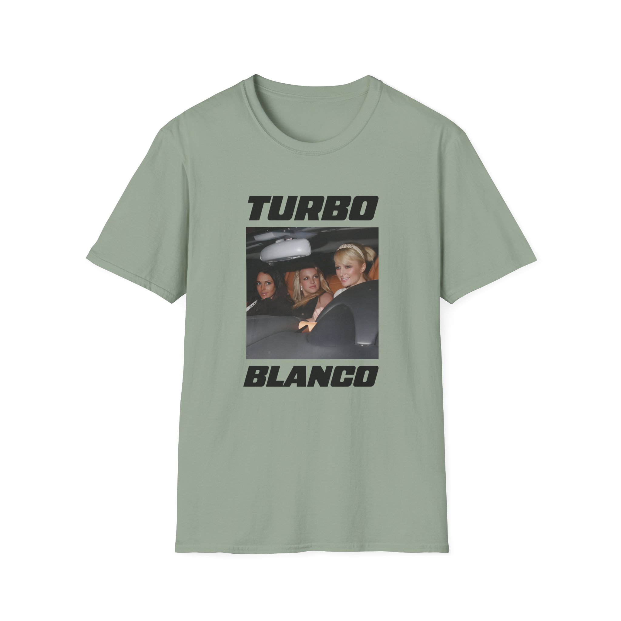 Chris Lorenzo Turbo Blanco Unisex Softstyle T-shirt - Image 13