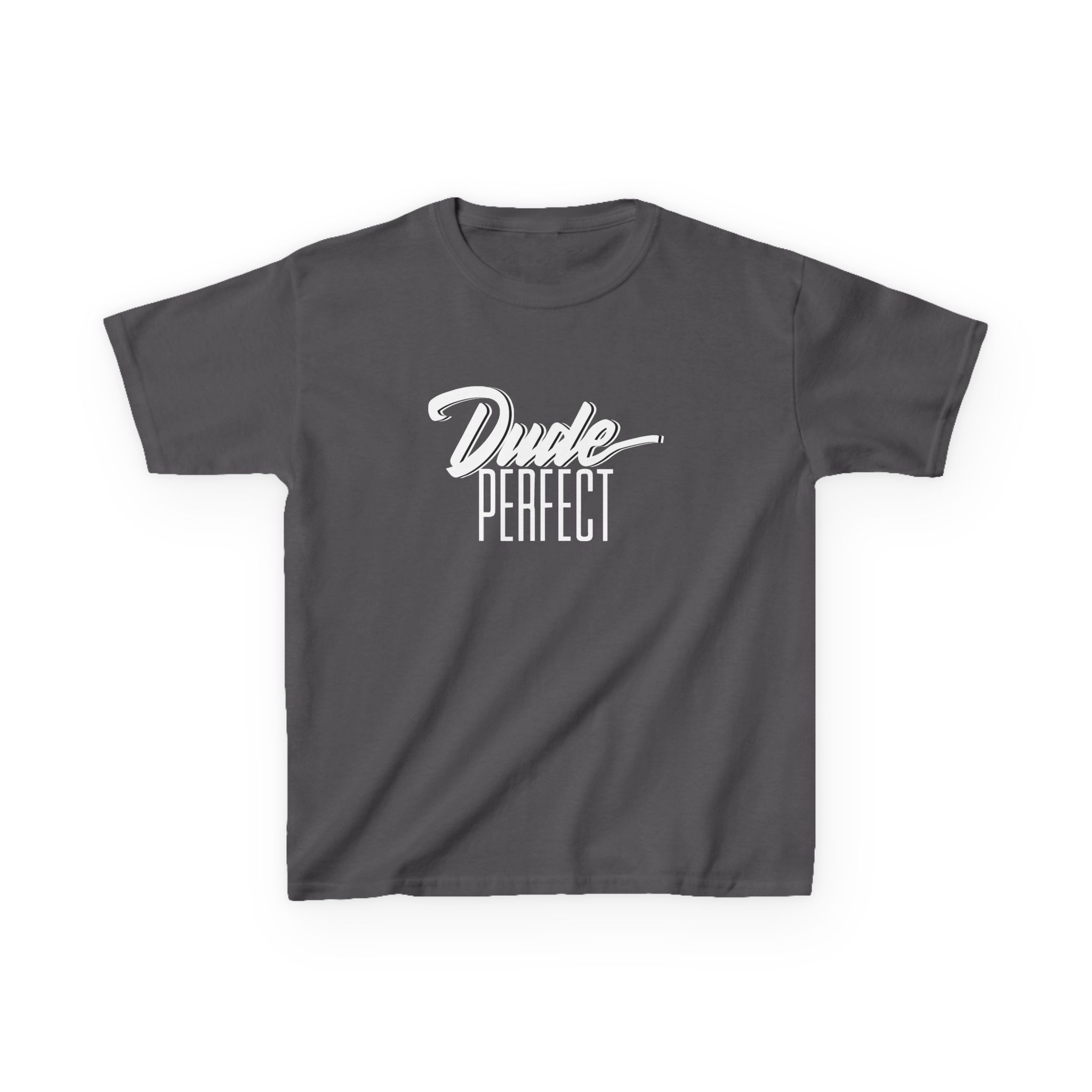 Dude Perfect Dude Script Kids Heavy Cotton™ Tee - Image 11