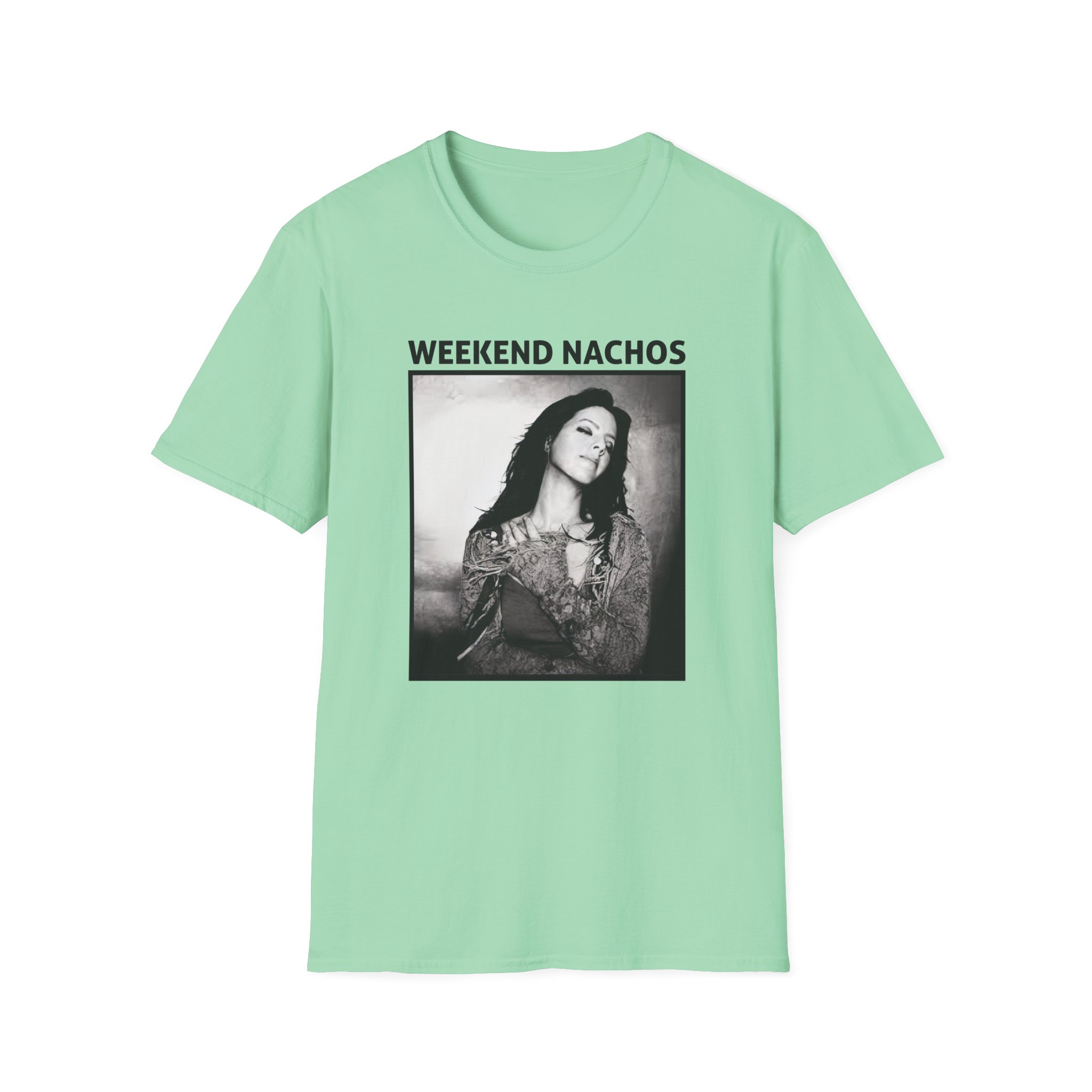 Weekend Nachos Sarah Unisex Softstyle T-Shirt - Image 13
