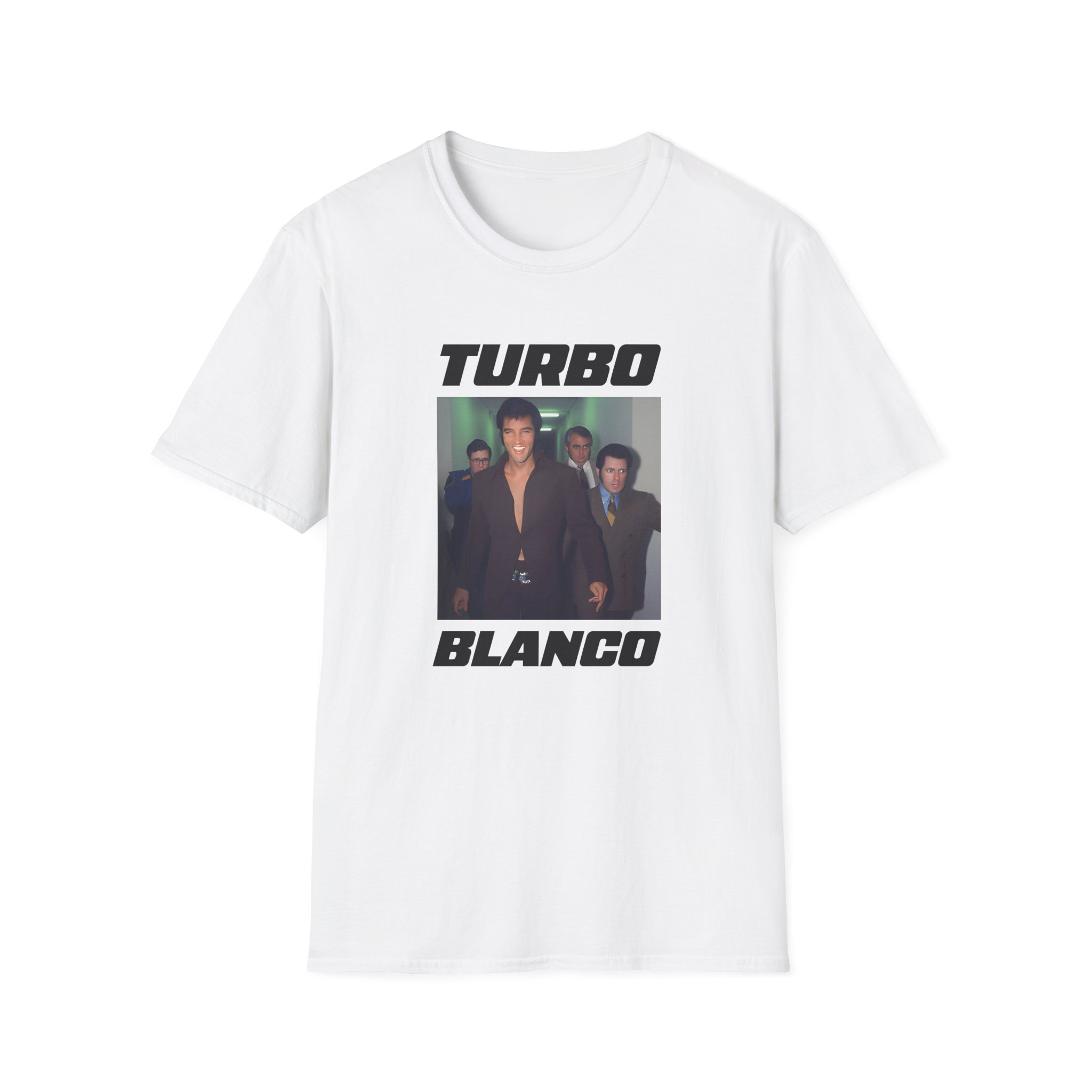Chris Lorenzo Turbo Blanco Unisex Softstyle T-shirt