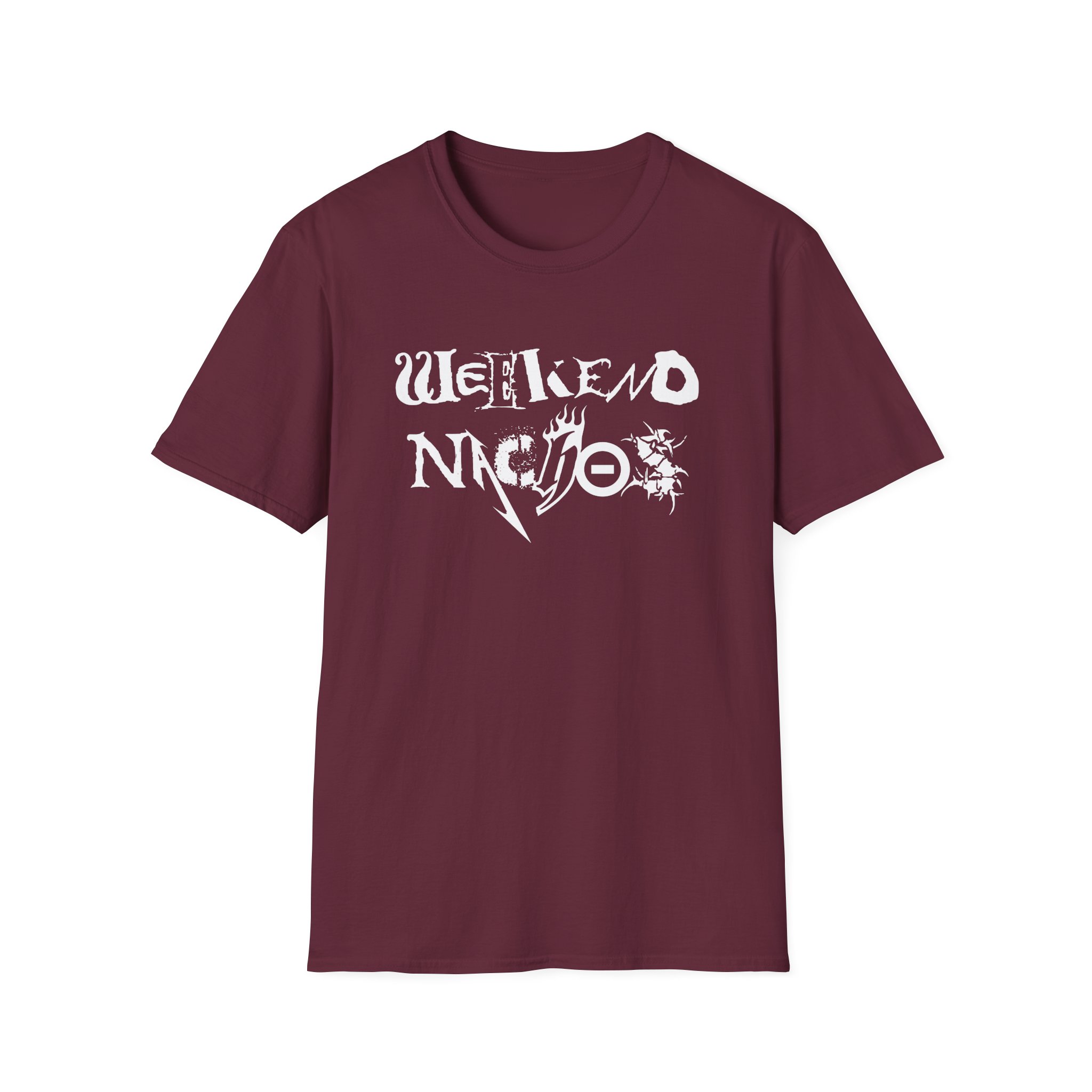 Weekend Nachos Unisex Softstyle T-Shirt - Image 3