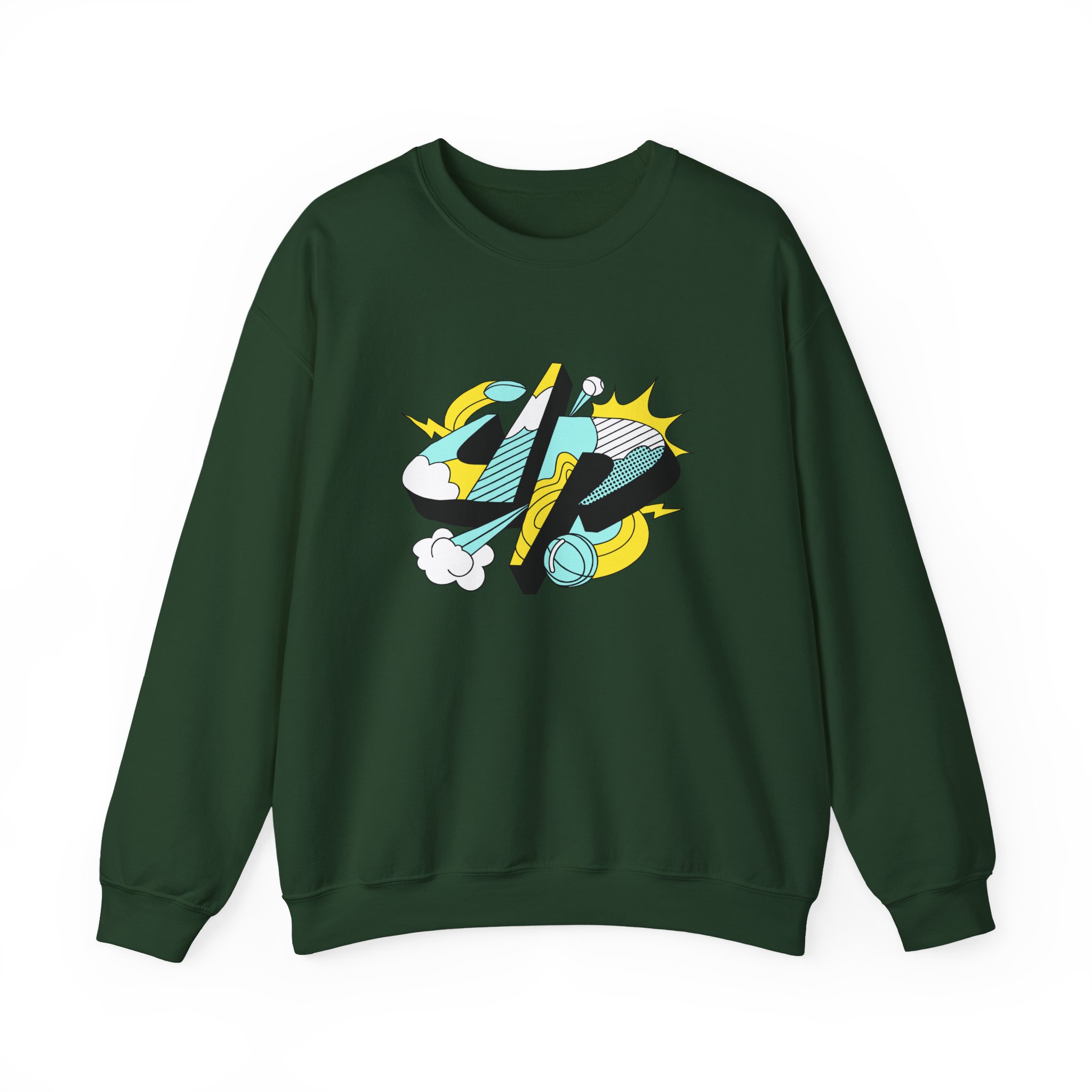 Dude Perfect Dominate Unisex Heavy Blend™ Crewneck Sweatshirt - Image 15