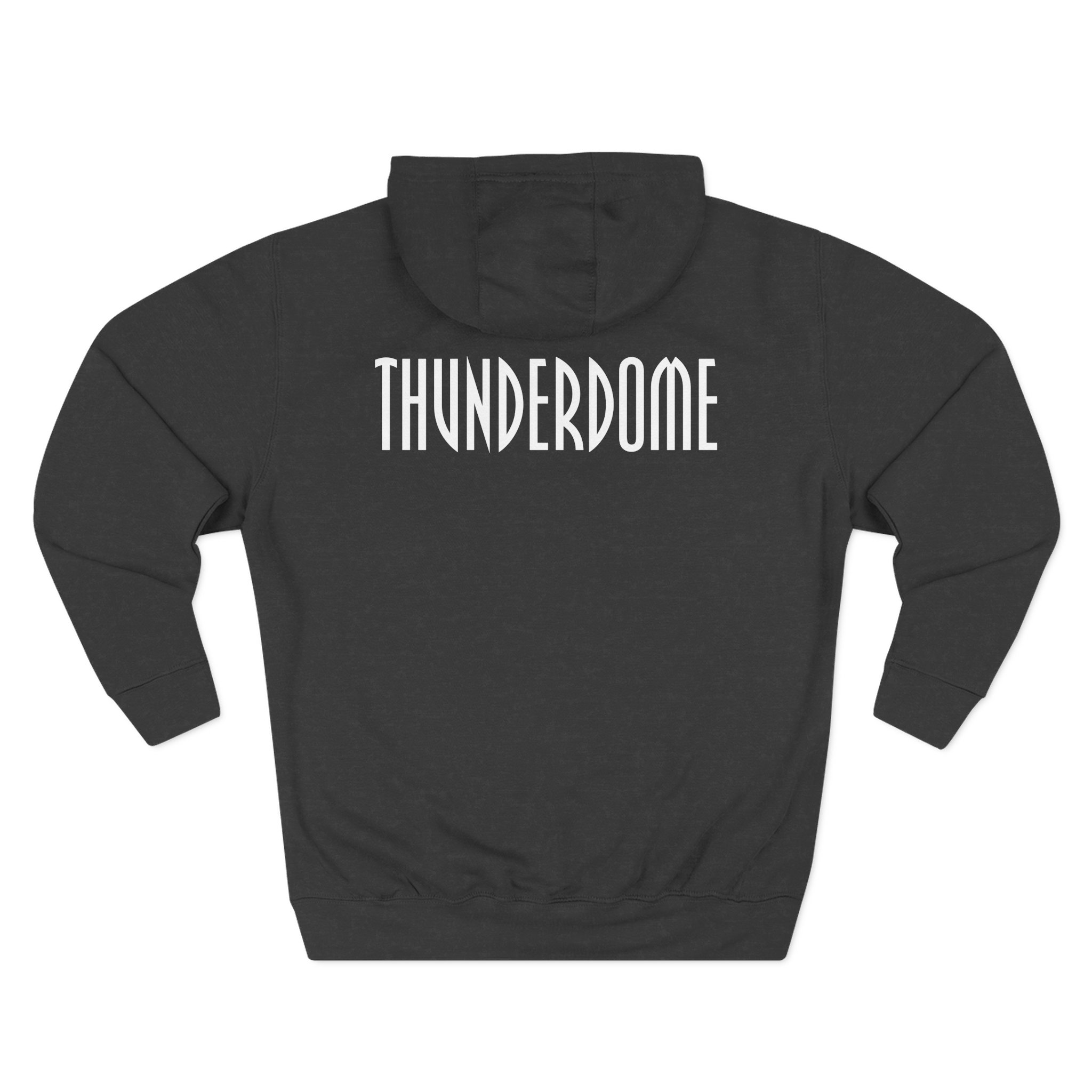 Thunderdome Monochrome Three-panel Fleece Hoodie - Image 4