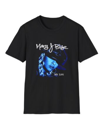 Mary J Blige My Life Album Cover Unisex Softstyle T-Shirt