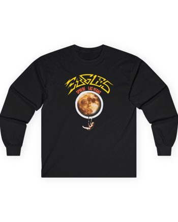 The Eagles Sphere Moon Trapeze Unisex Ultra Cotton Long Sleeve Tee