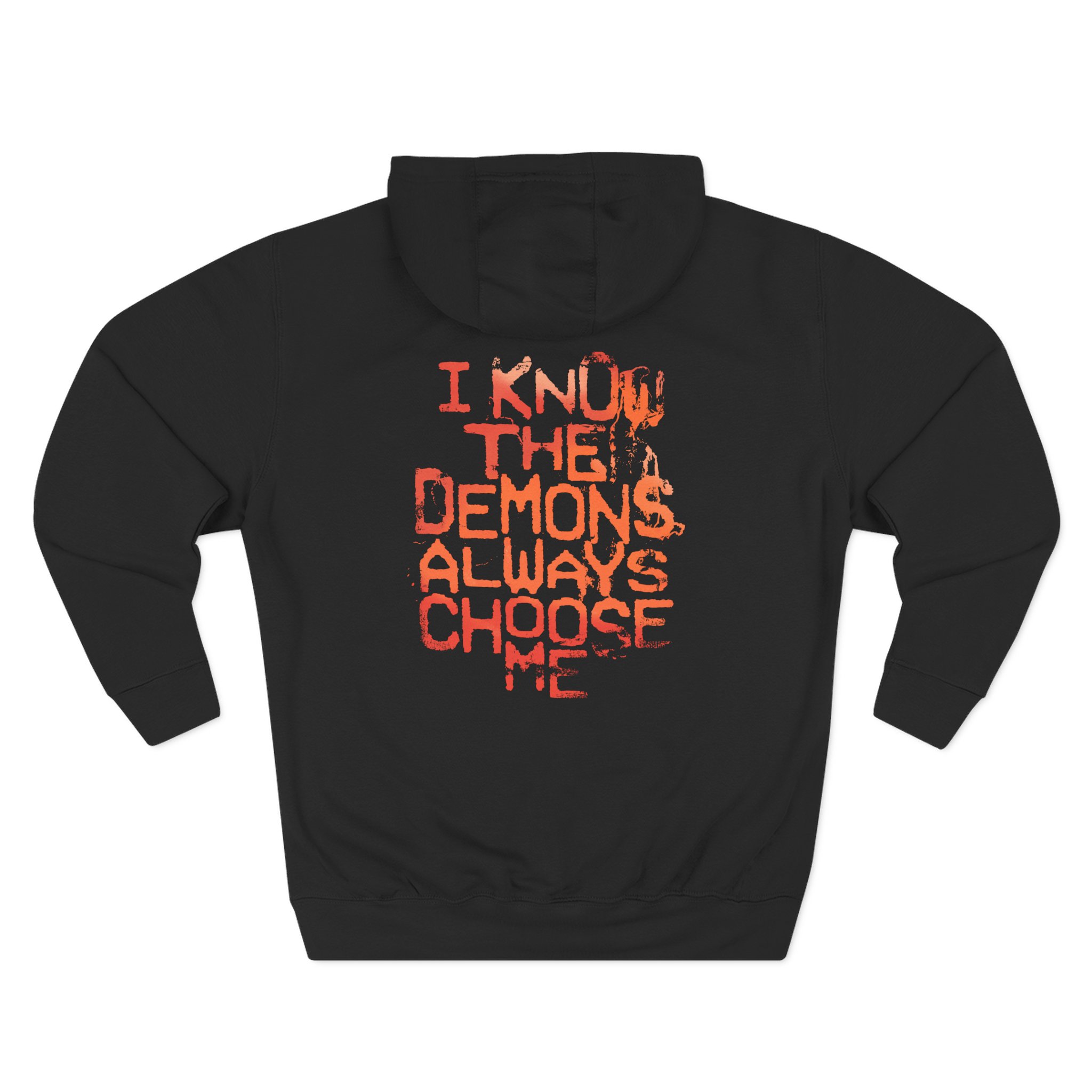 Poppy Demons Three-Panel Fleece Hoodie - Image 4