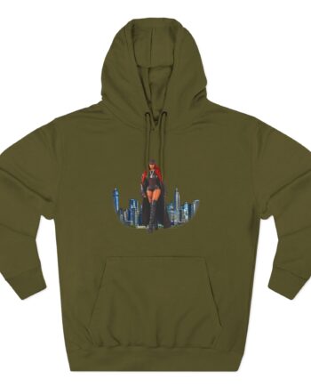 Mary J Blige City Three-panel Fleece Hoodie