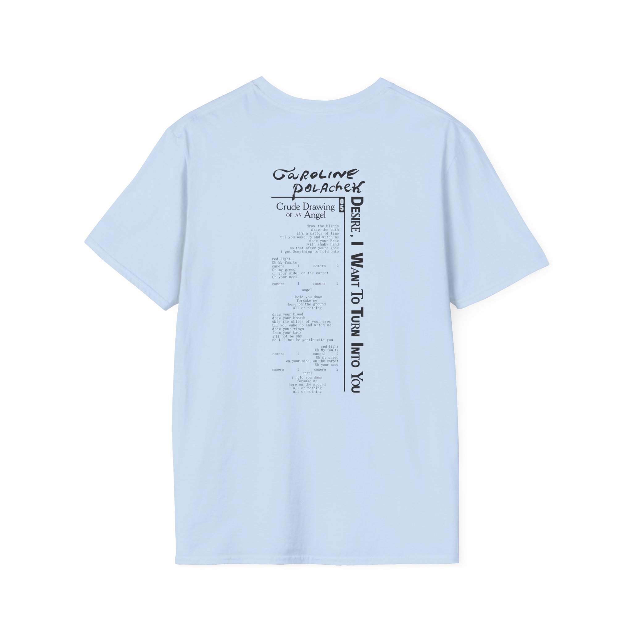 Caroline Polachek Crude Drawing Unisex Softstyle T-Shirt - Image 20