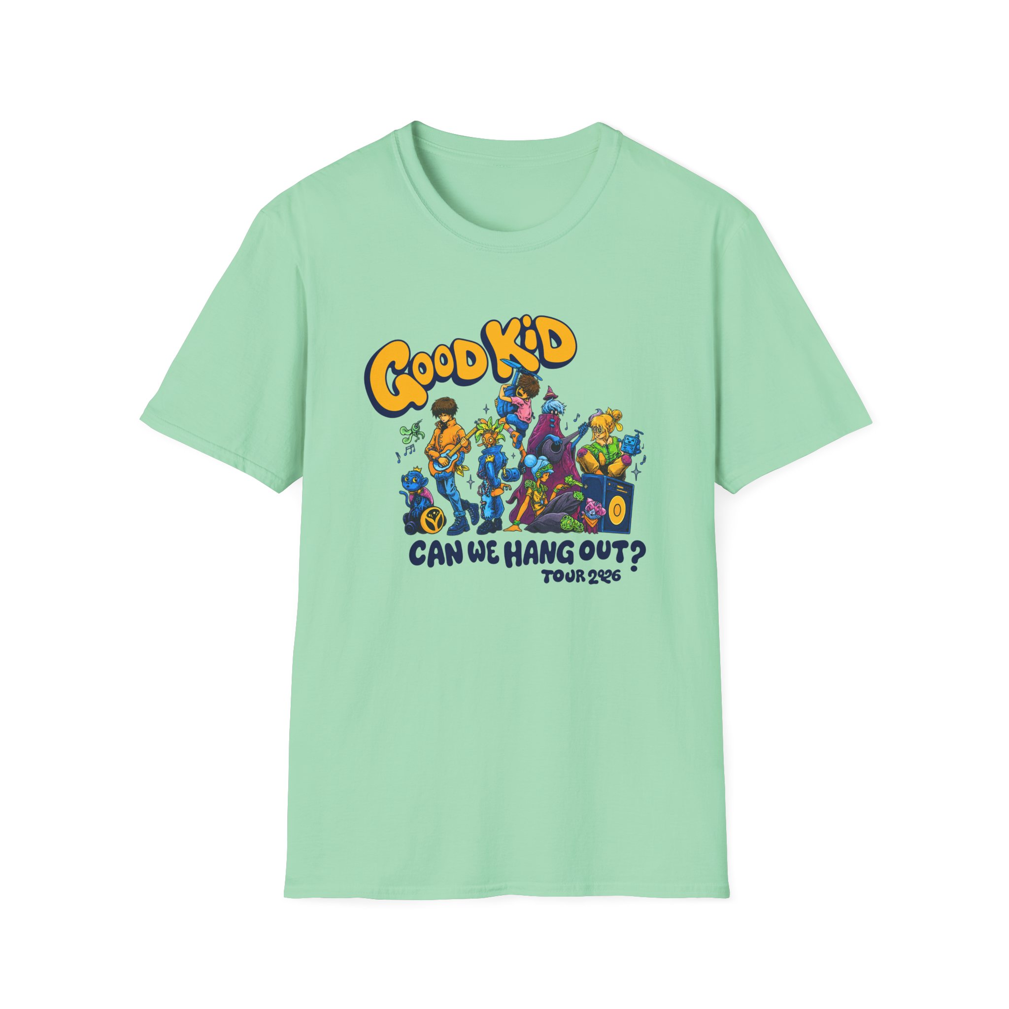 Good Kid Can We Hang Out Unisex Softstyle T-Shirt - Image 17