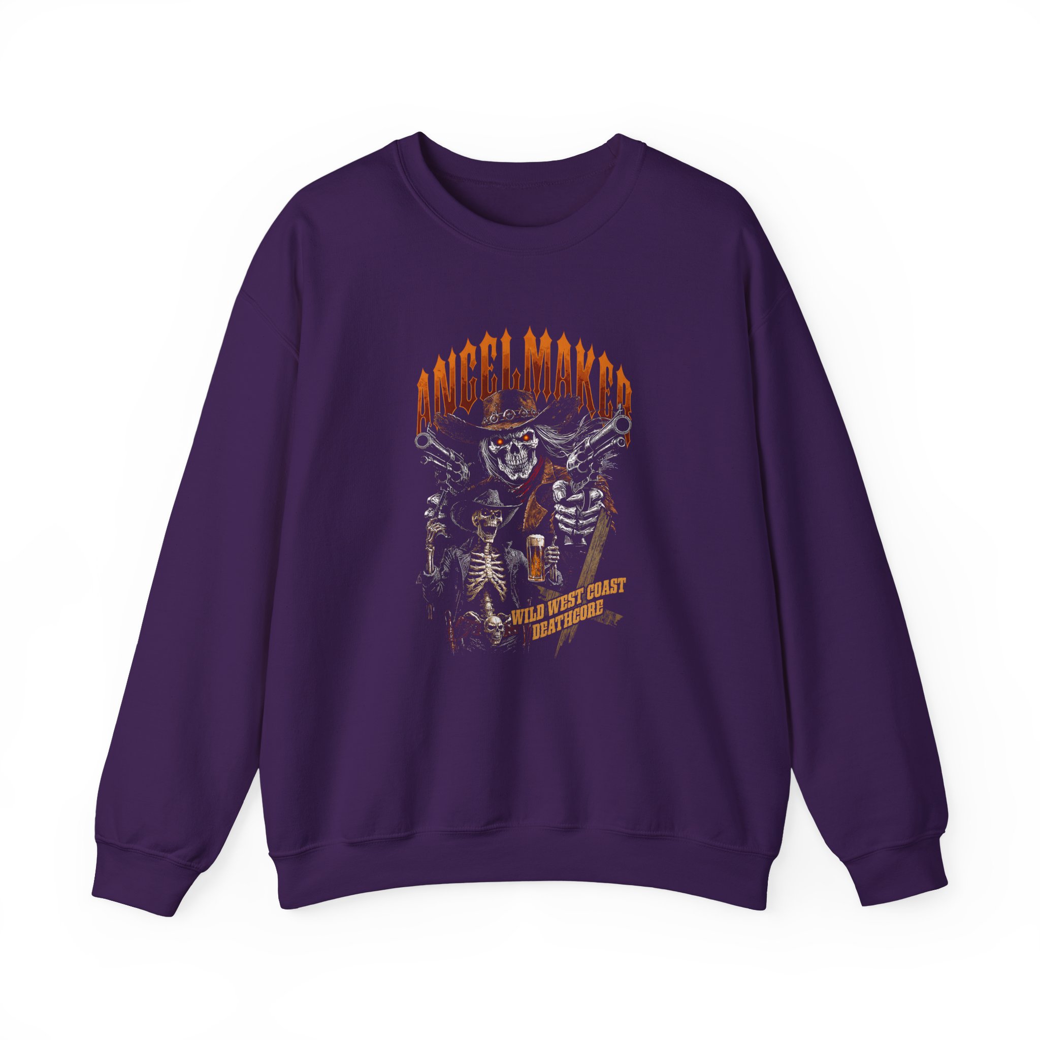 Angelmaker Wild West Coast Dye Unisex Heavy Blend™ Crewneck Sweatshirt - Image 7
