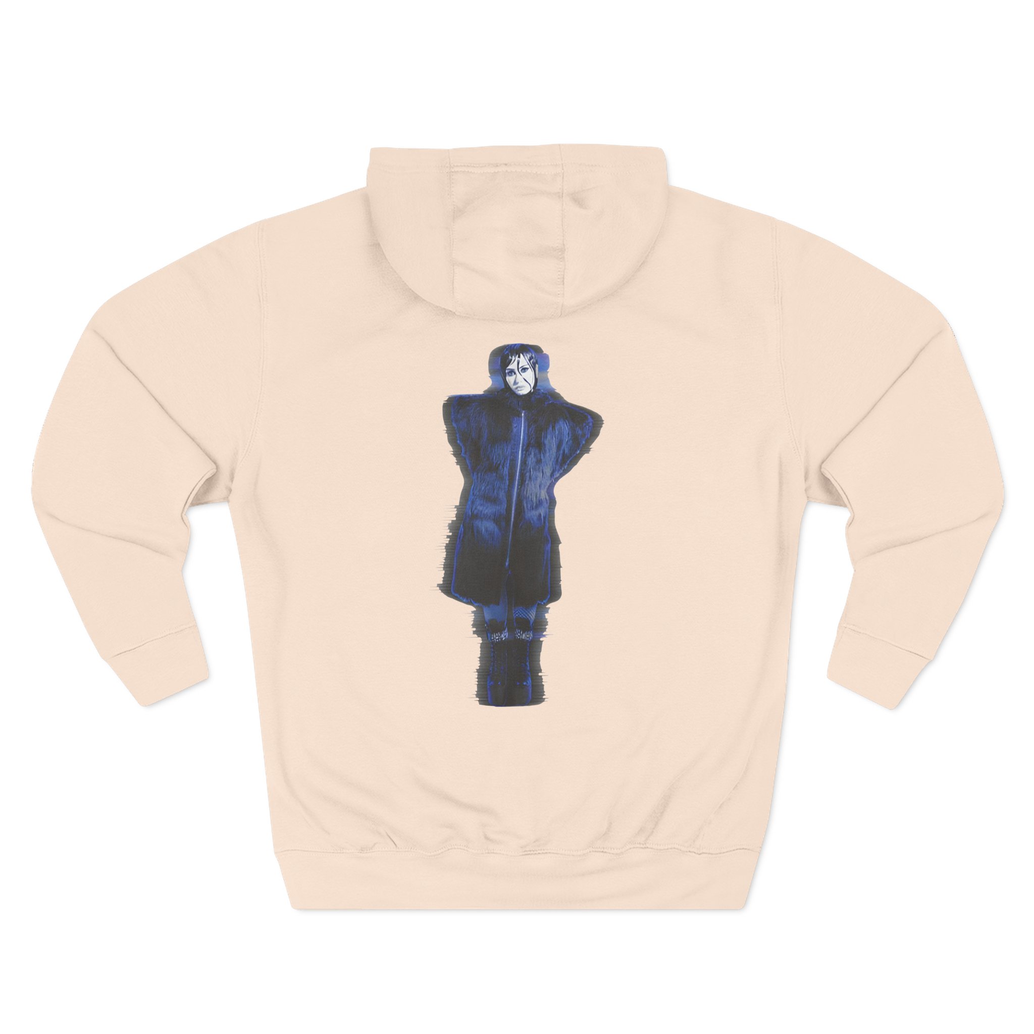 D L Revamped Three-Panel Fleece Hoodie - Image 6