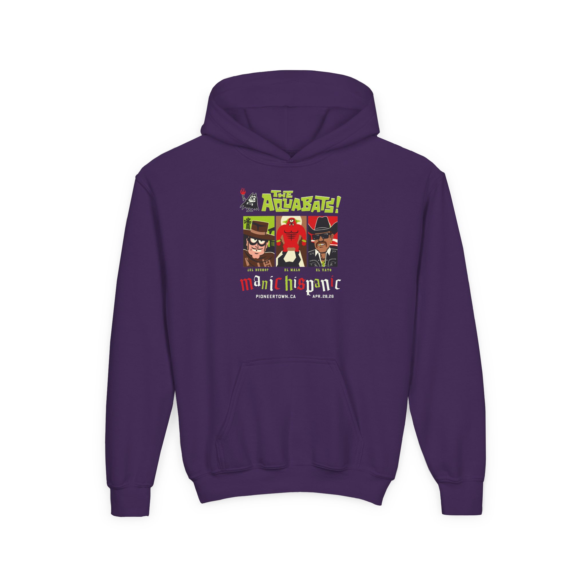 The Aquabats! Youth Heavy Blend Hooded Sweatshirt - Image 7