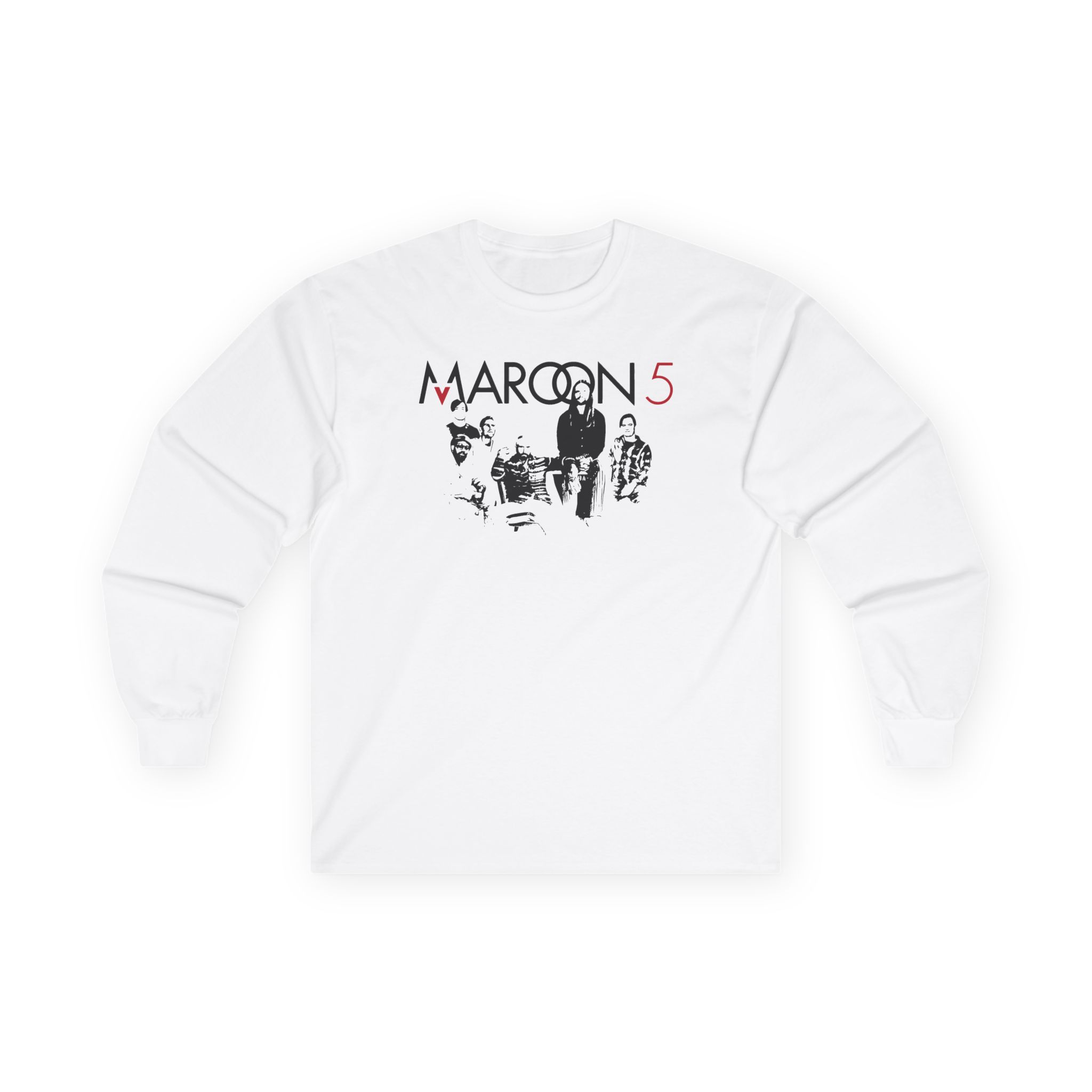 Adam Levine Maroon 5 Unisex Ultra Cotton Long Sleeve Tee