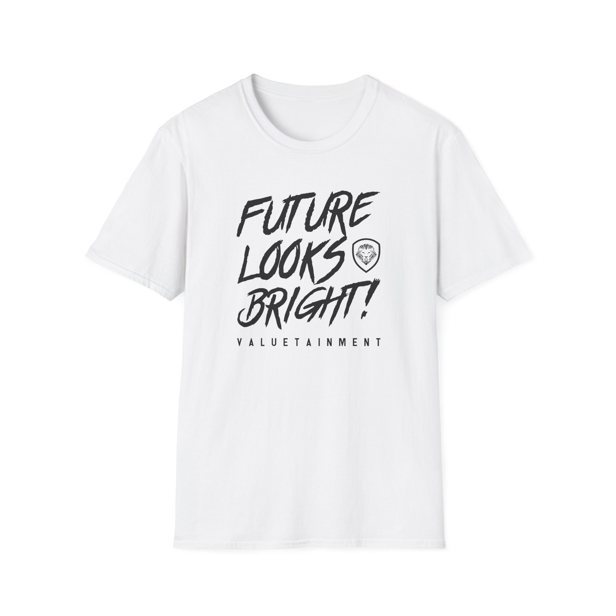 Valuetainment Future Looks Bright Unisex Softstyle T-Shirt