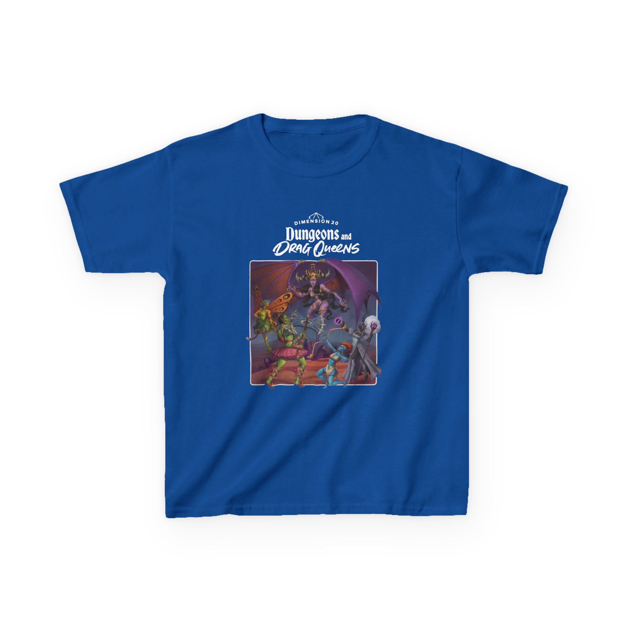 Dropout Dungeons and Drag Queens Kids Heavy Cotton™ Tee - Image 3