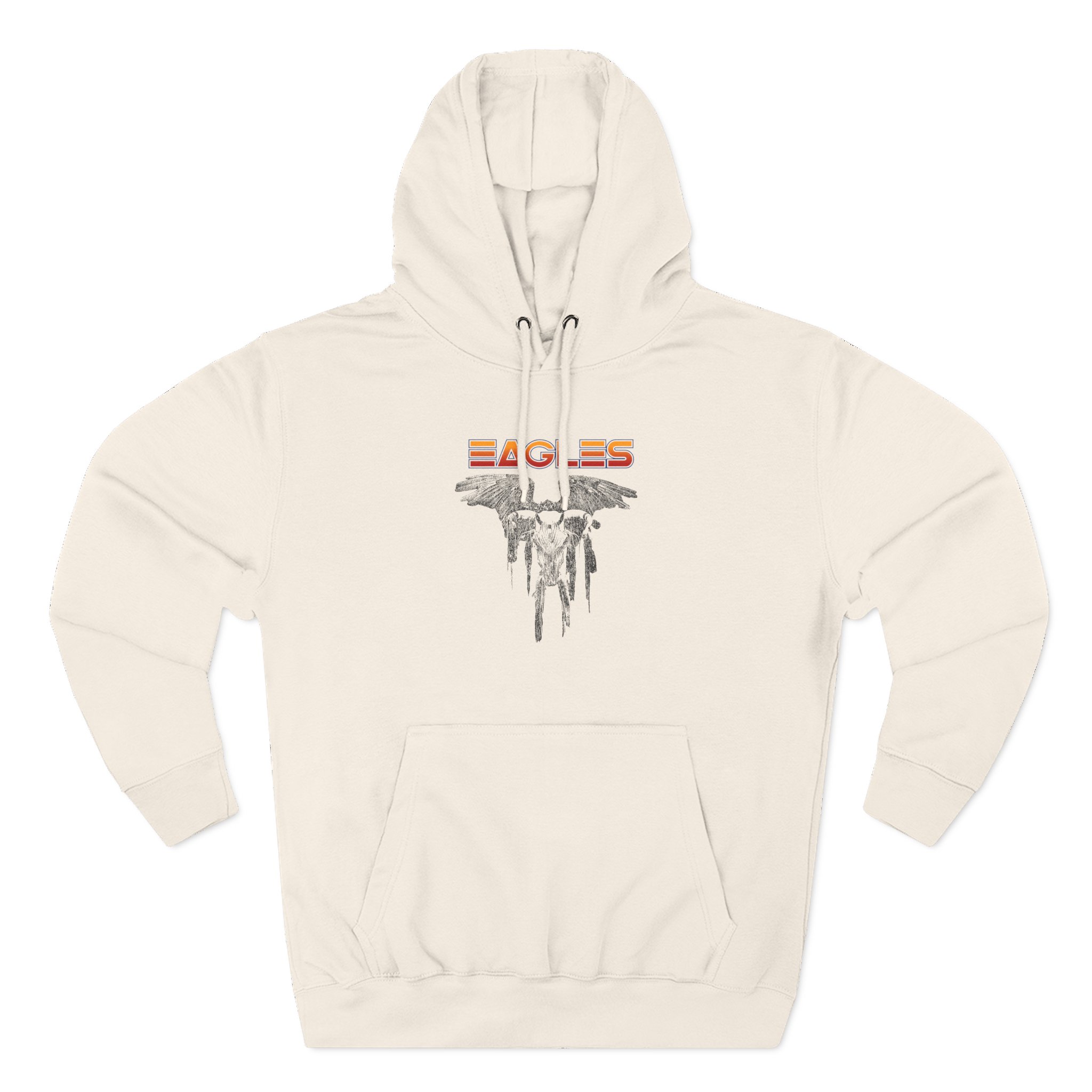 The Eagles One of These Nights Ringer Three-Panel Fleece Hoodie - Image 3