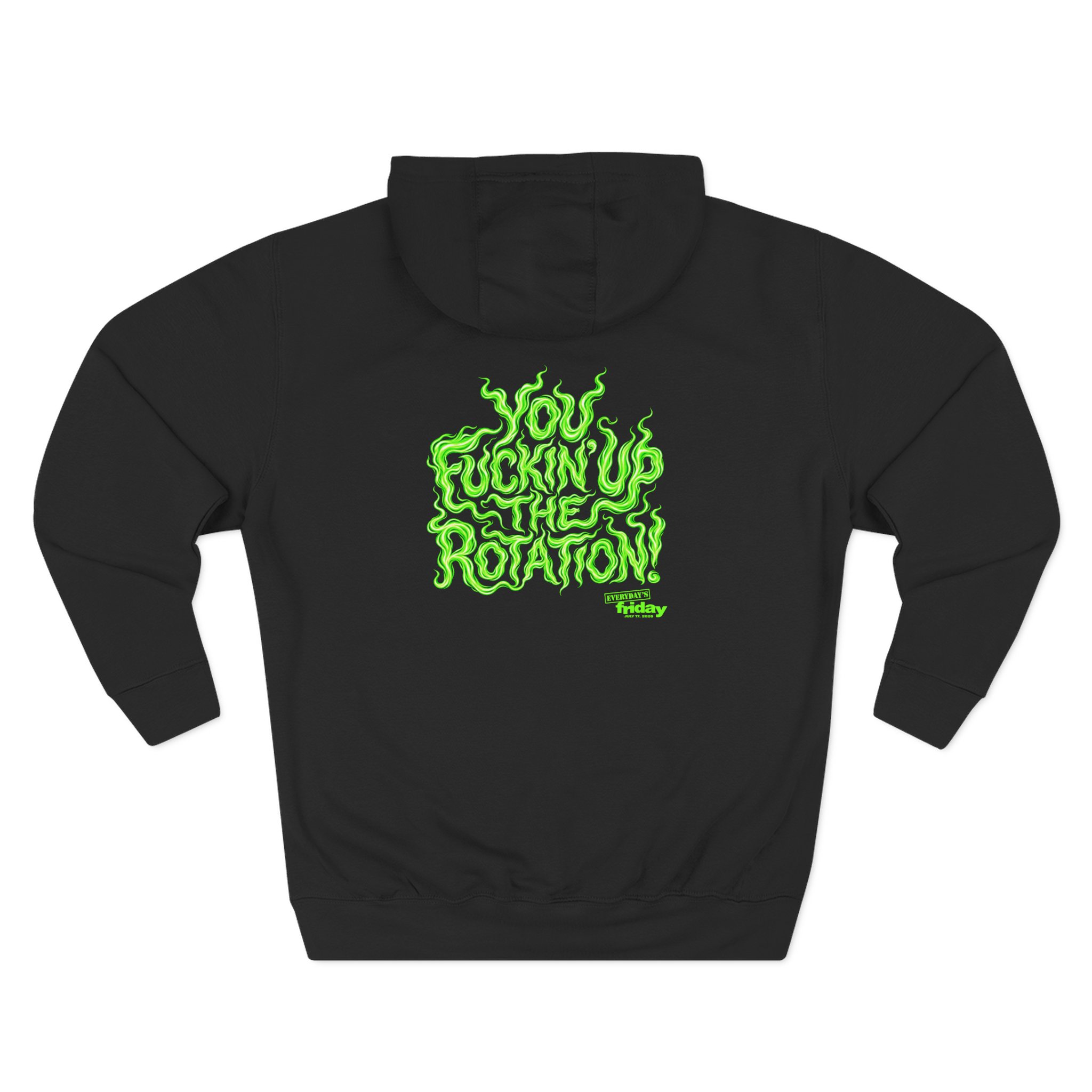 Ice Cube Puff Puff Give Three-Panel Fleece Hoodie - Image 2