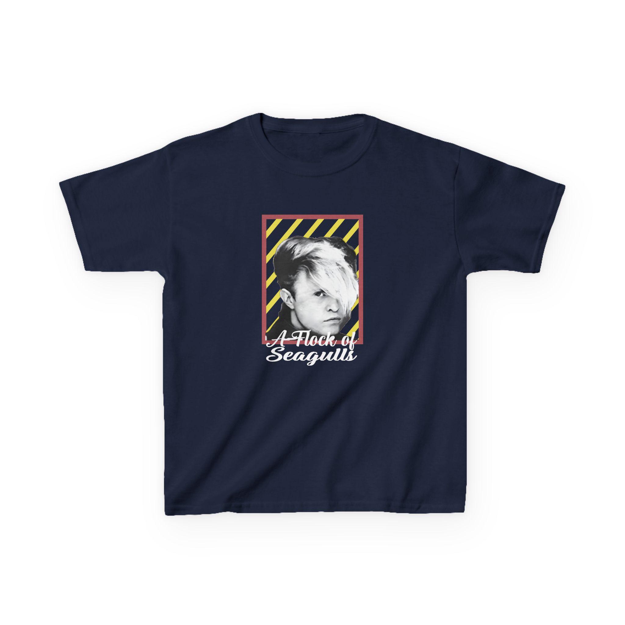 A Flock of Seagulls Neon Kids Heavy Cotton™ Tee - Image 7