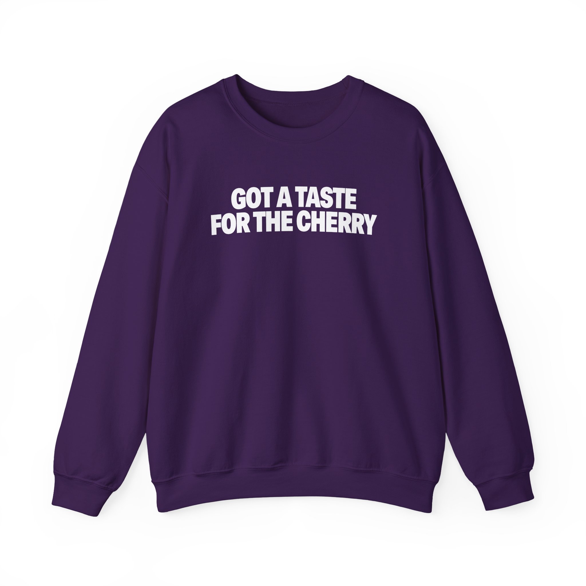 D L Take a Bite Cherry Unisex Heavy Blend™ Crewneck Sweatshirt - Image 11