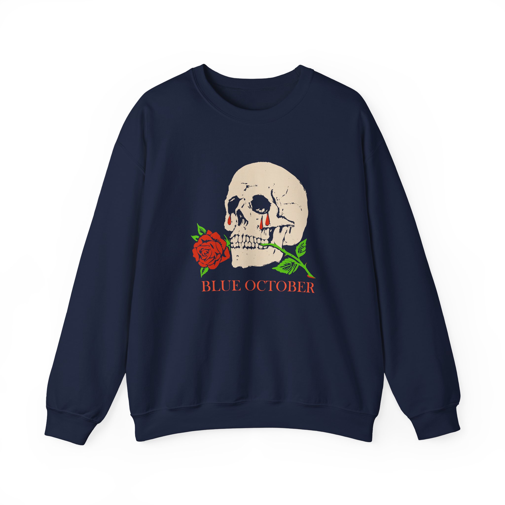 Blue October Where Did You Go Unisex Heavy Blend™ Crewneck Sweatshirt - Image 9