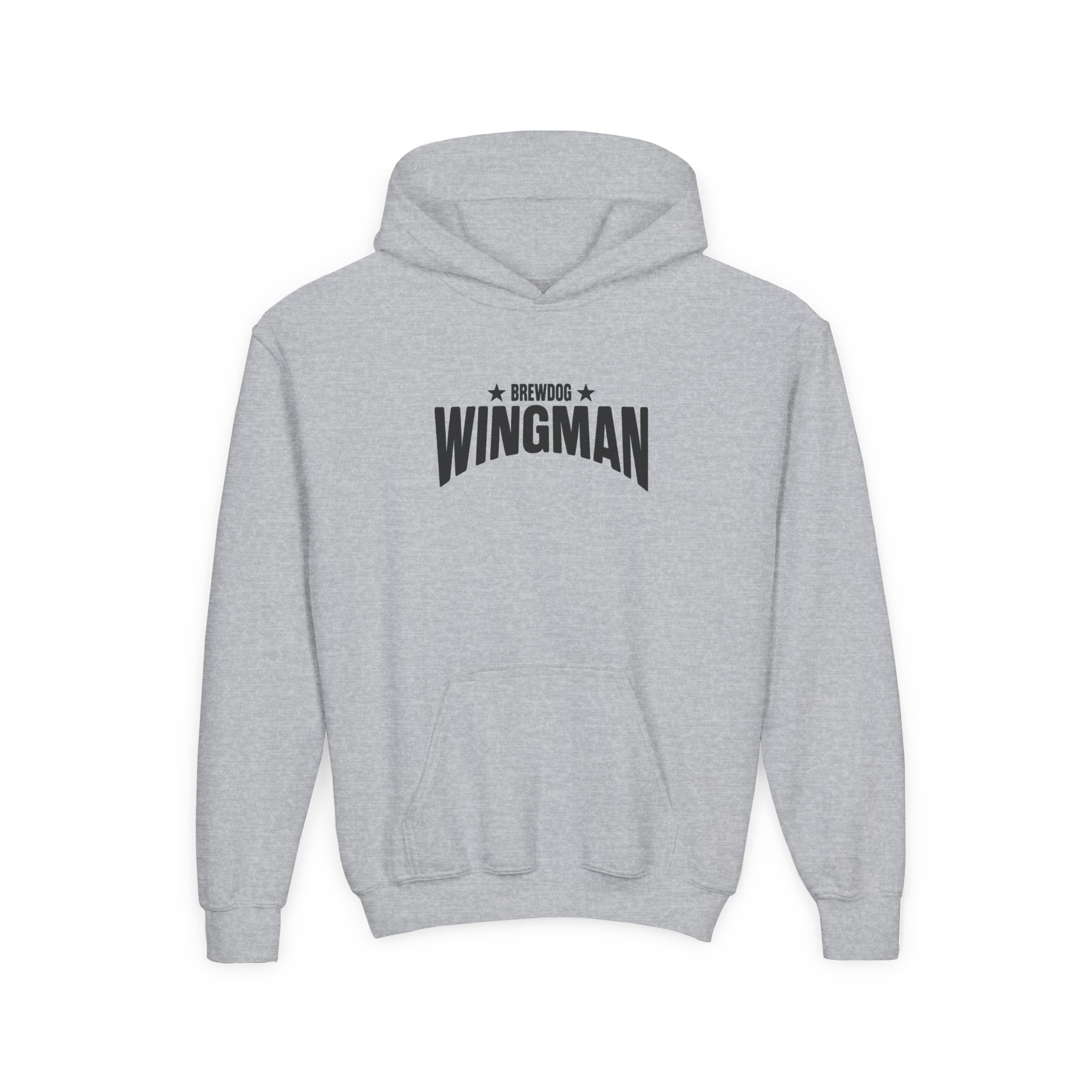 Brewdog Wingman Aviator Youth Heavy Blend Hooded Sweatshirt - Image 3