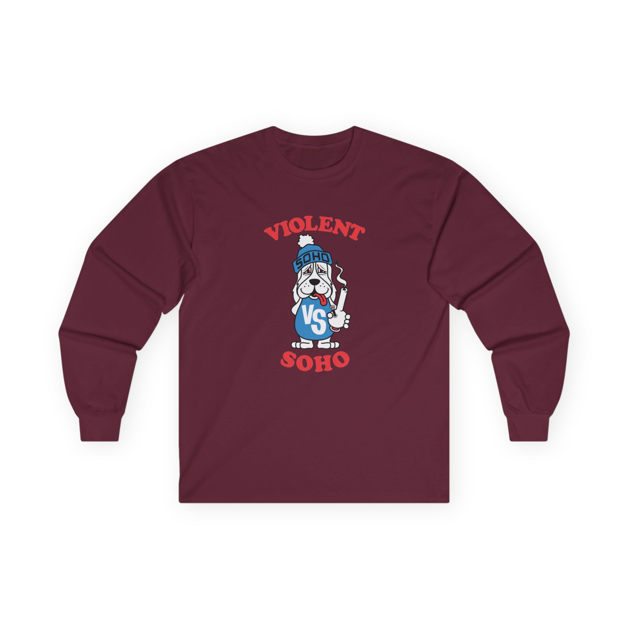 Violent Soho Slushed Puppy Unisex Ultra Cotton Long Sleeve Tee - Image 7