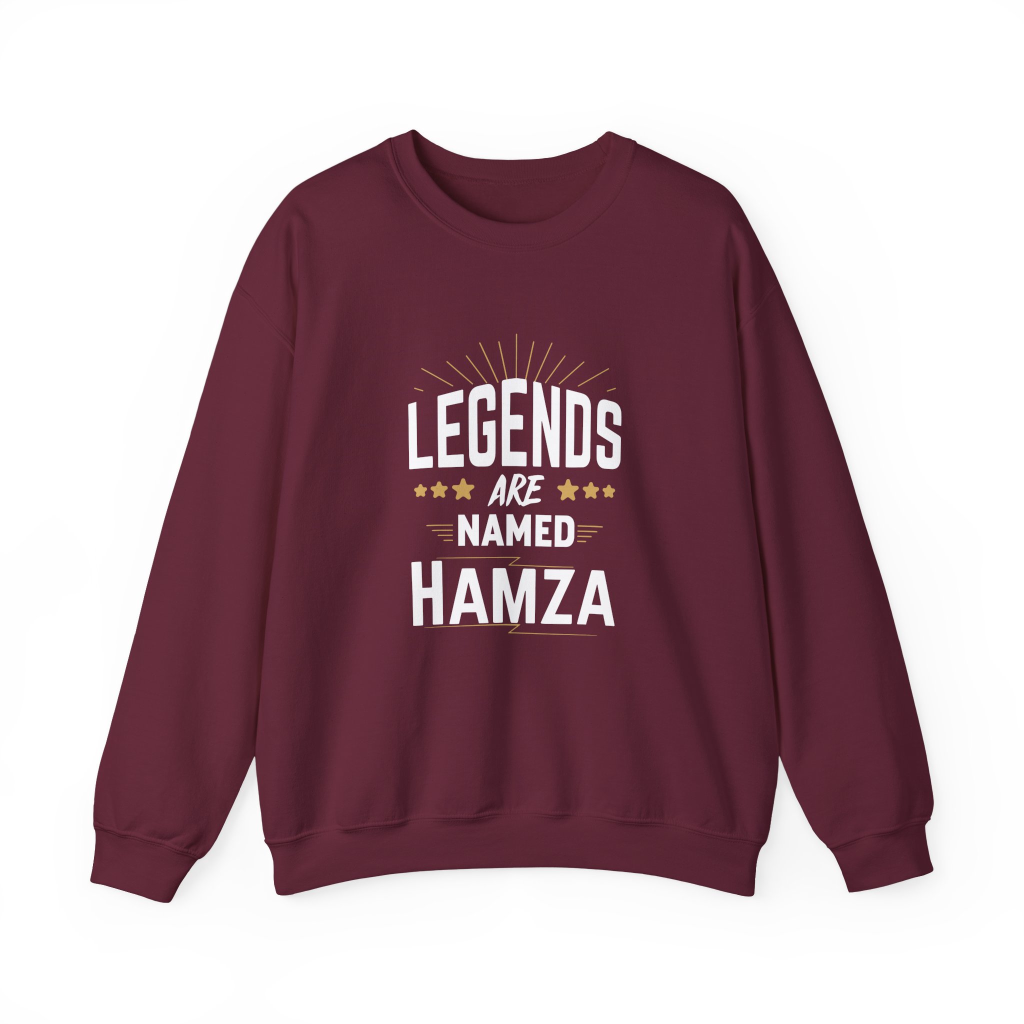 Hamza Legends Are Named Unisex Heavy Blend™ Crewneck Sweatshirt - Image 5